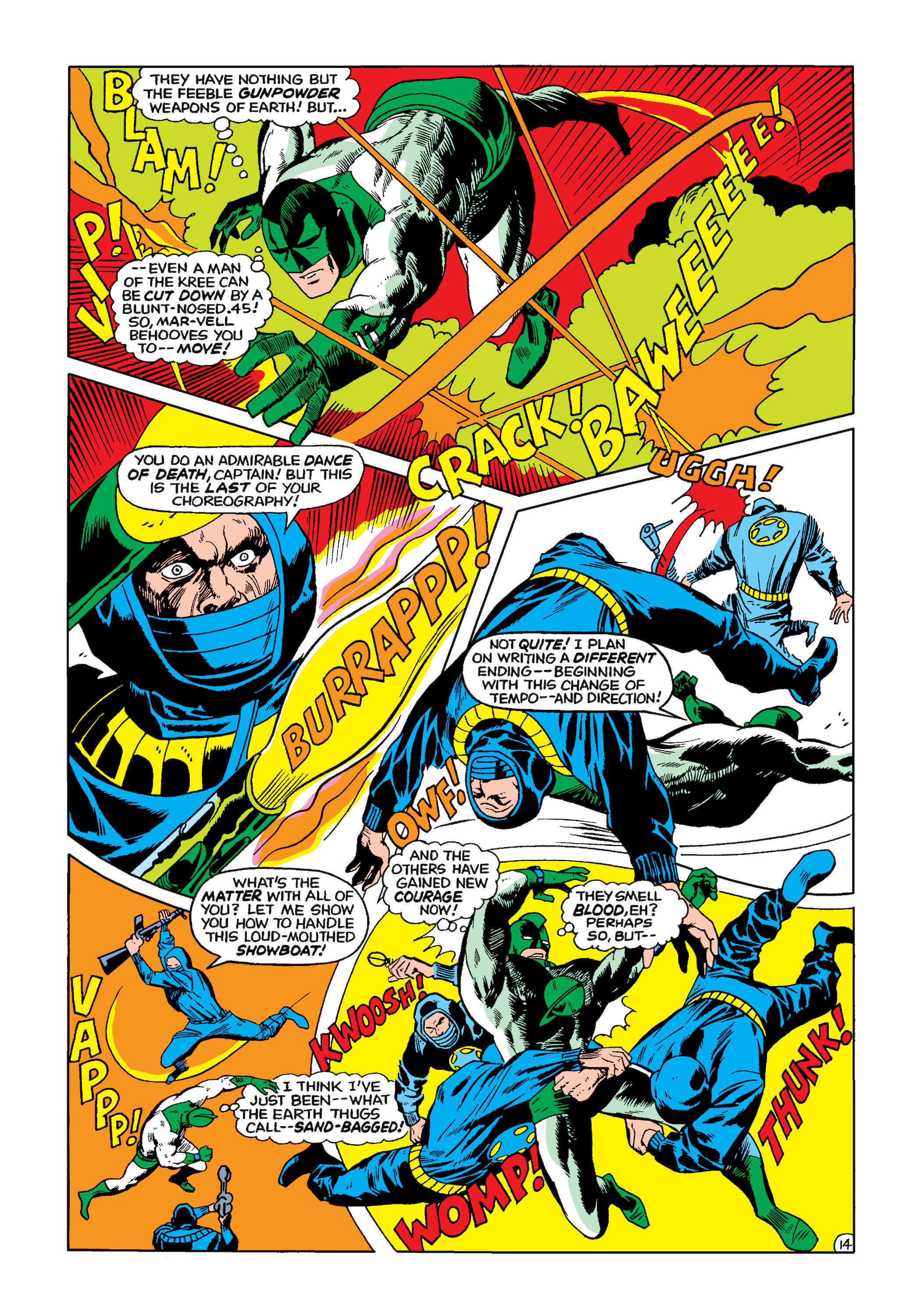 Read online Marvel Masterworks: Captain Marvel comic -  Issue # TPB 2 (Part 1) - 22