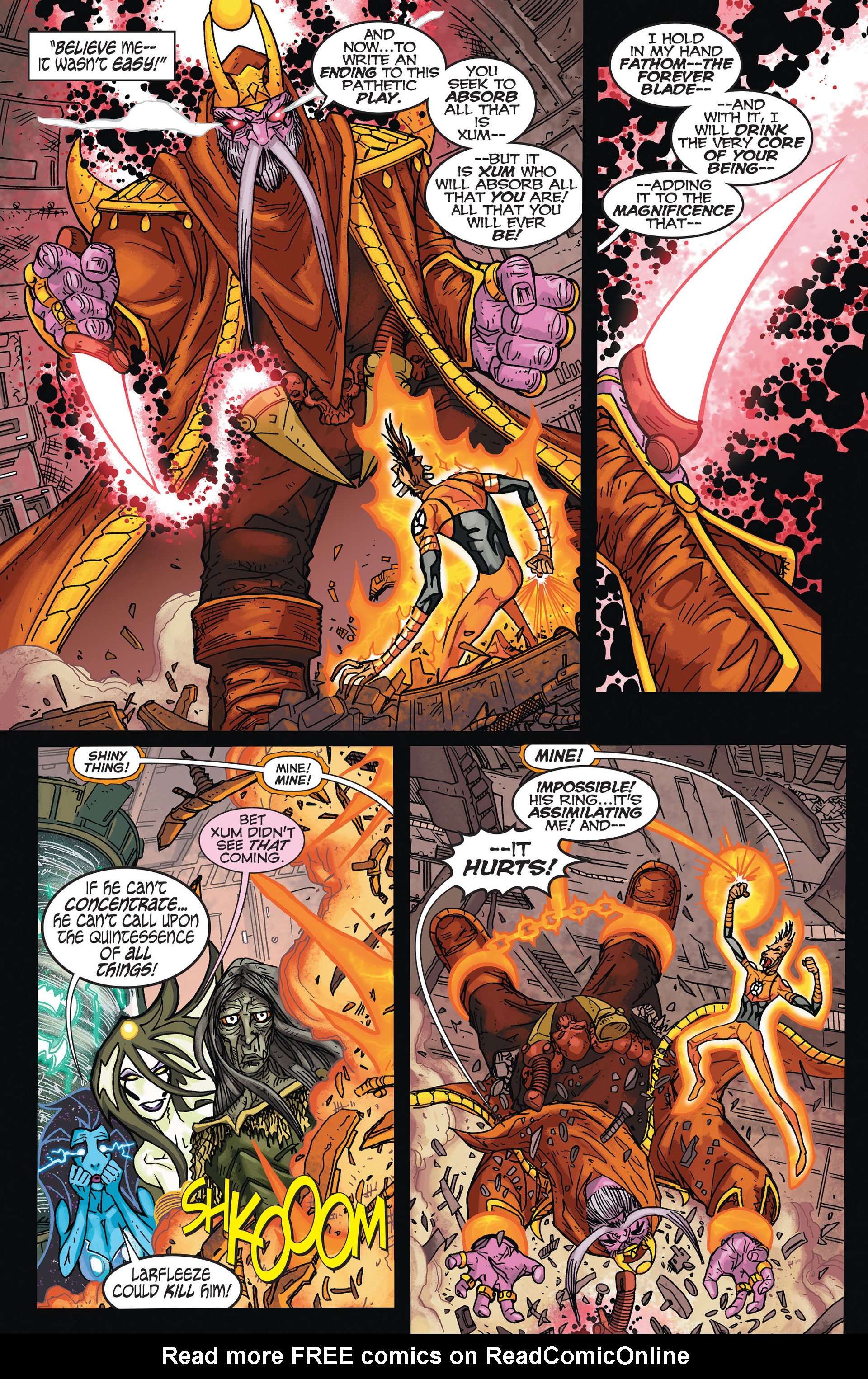 Read online Larfleeze comic -  Issue #9 - 8