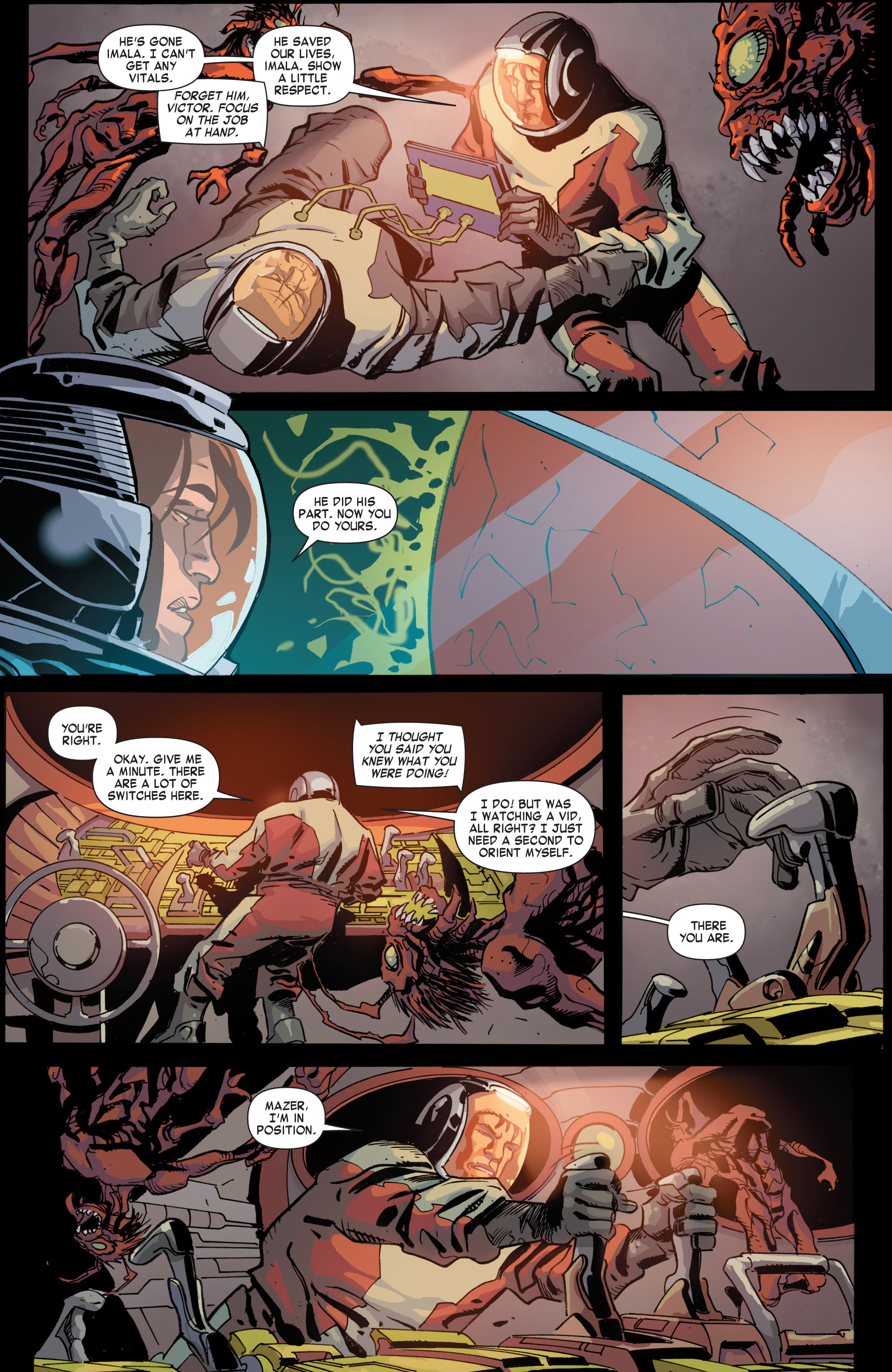 Read online Formic Wars: Silent Strike comic -  Issue #4 - 17