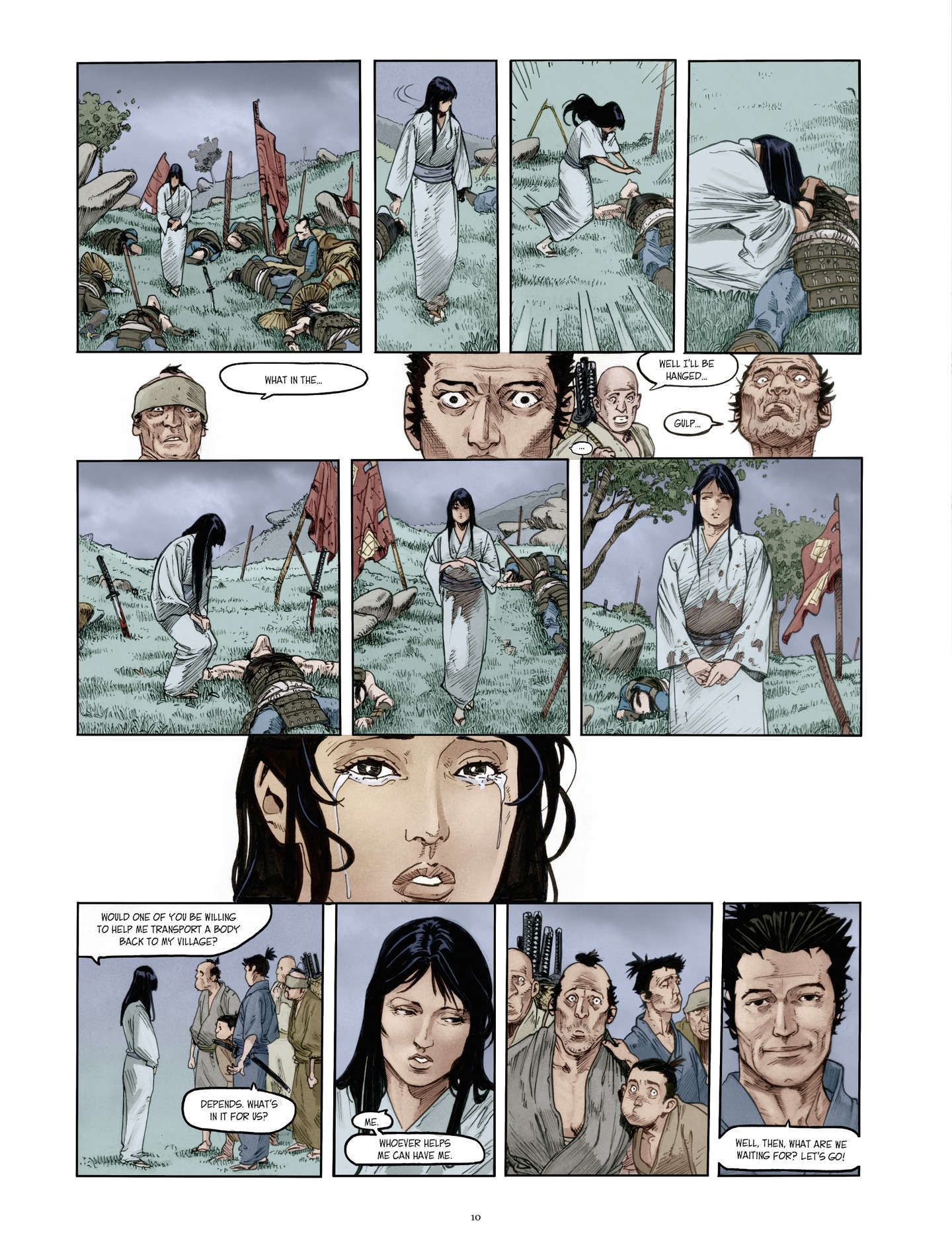 Read online The Mask Of A Thousand Tears comic -  Issue #1 - 10