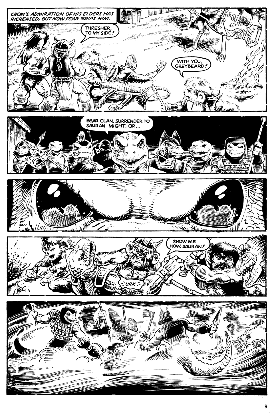 Read online Crow of the Bear Clan comic -  Issue #1 - 11