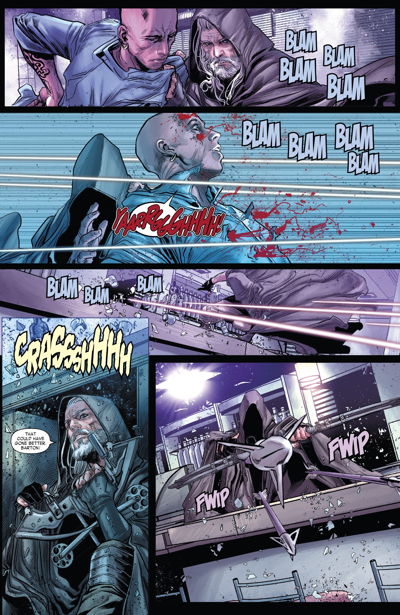 Read online Old Man Hawkeye comic -  Issue #2 - 12