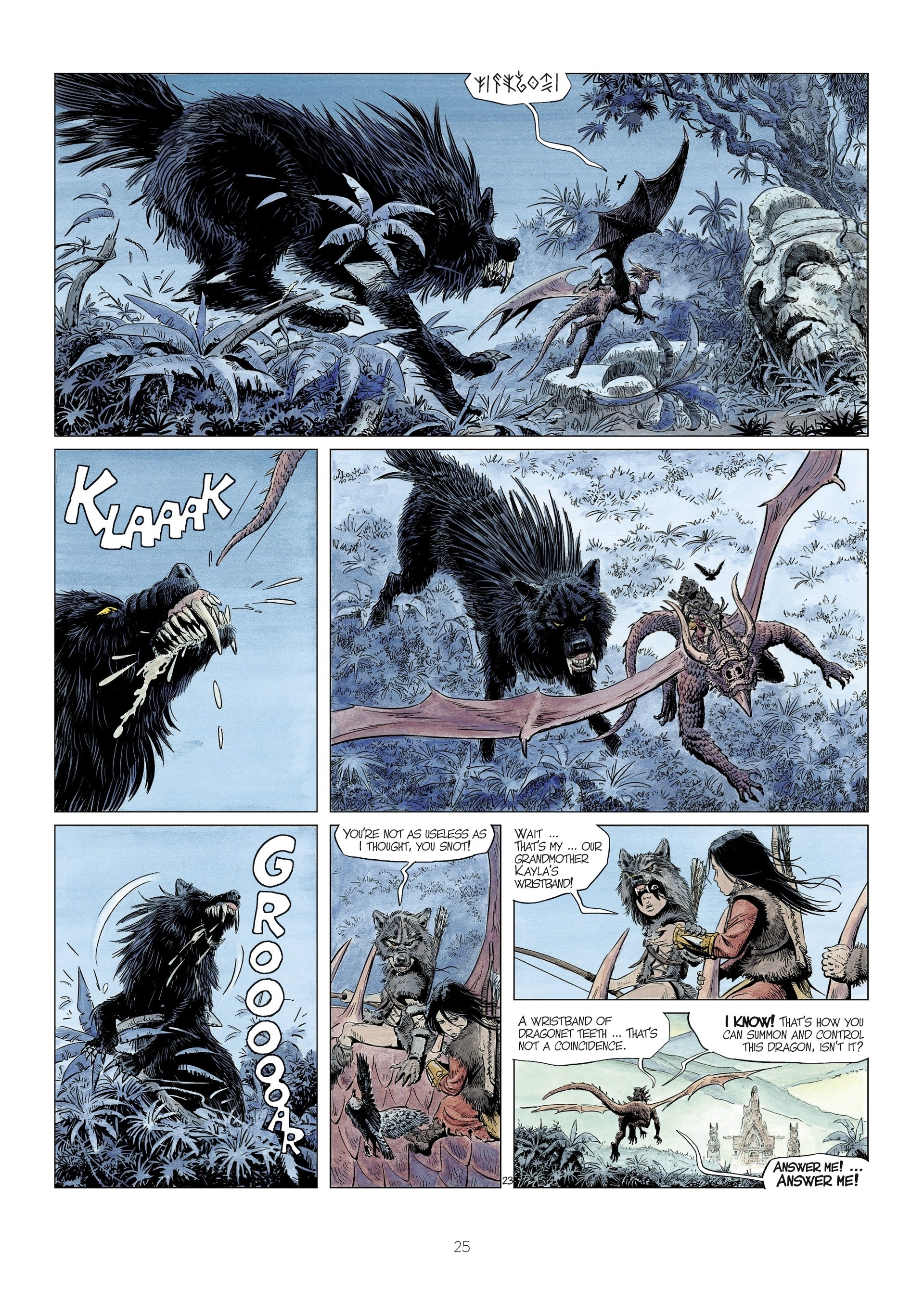 Read online The World of Thorgal: Wolfcub comic -  Issue #3 - 27