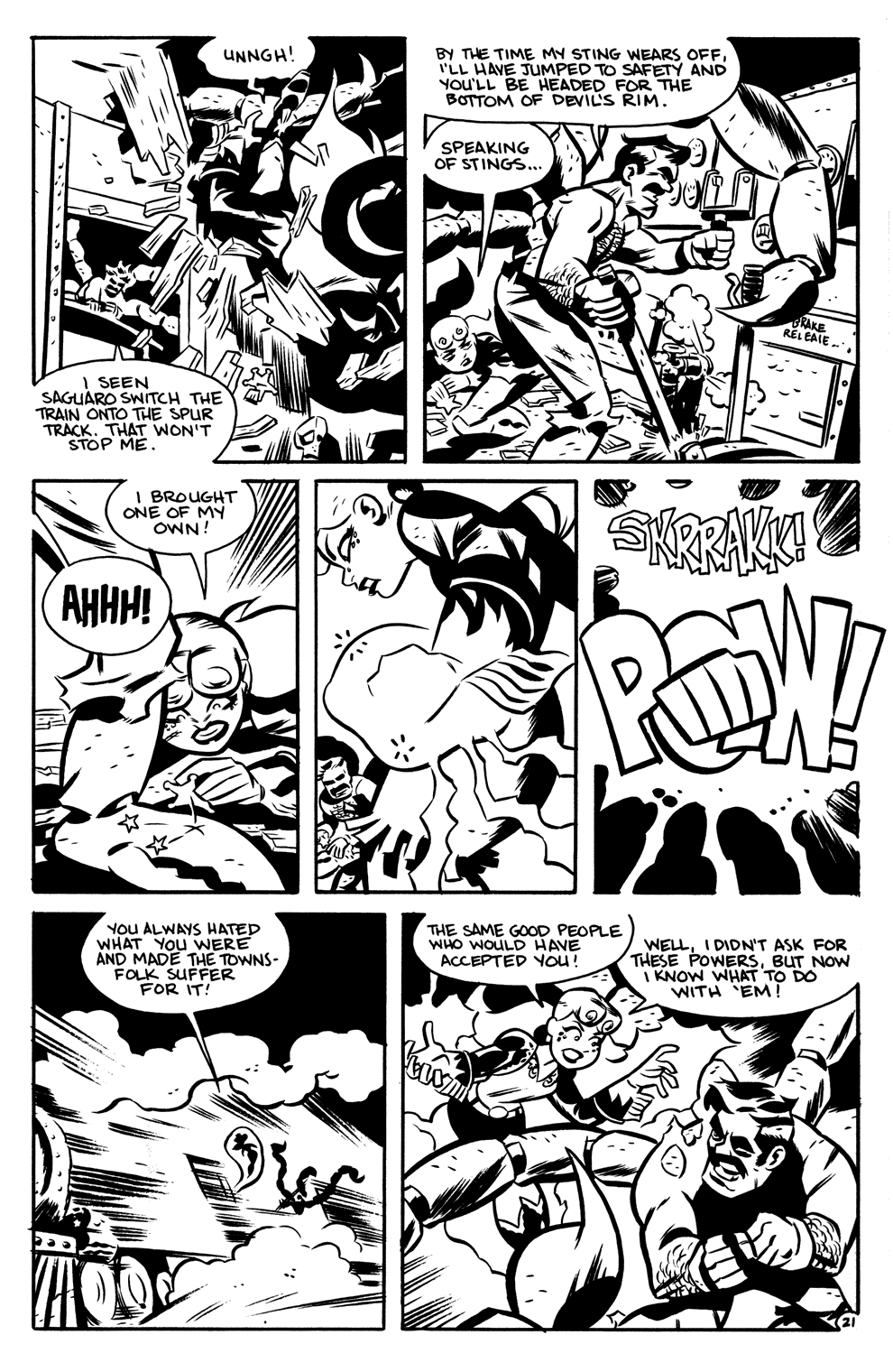 Read online Mutant, Texas: Tales of Sheriff Ida Red comic -  Issue #4 - 23