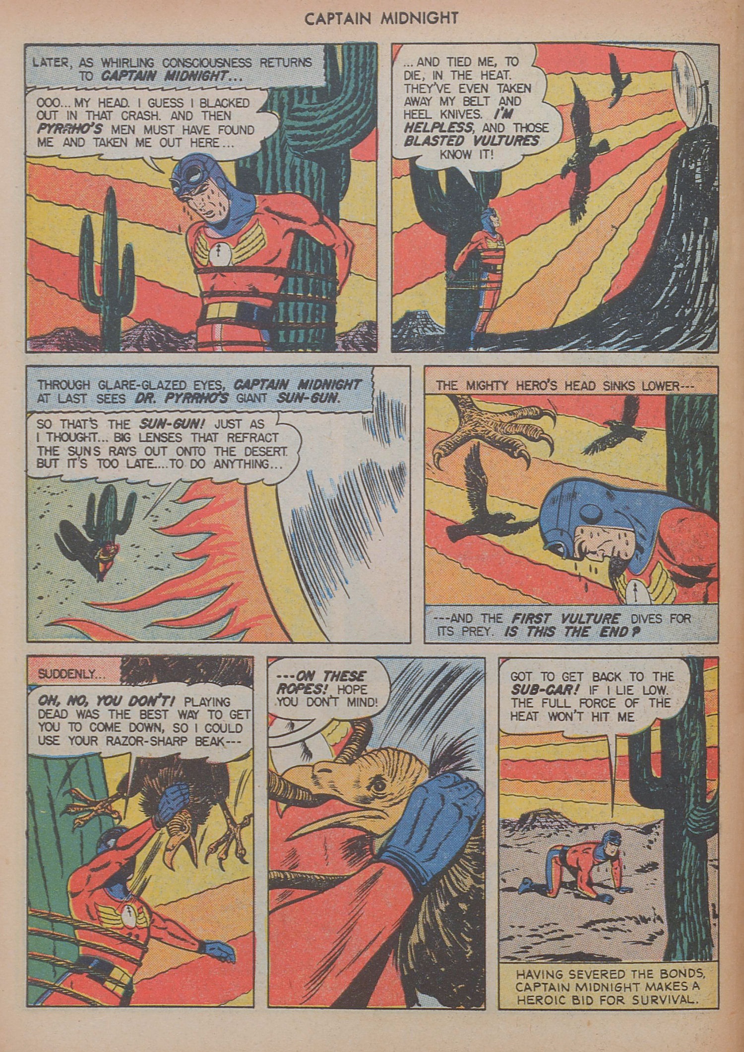 Read online Captain Midnight (1942) comic -  Issue #50 - 10