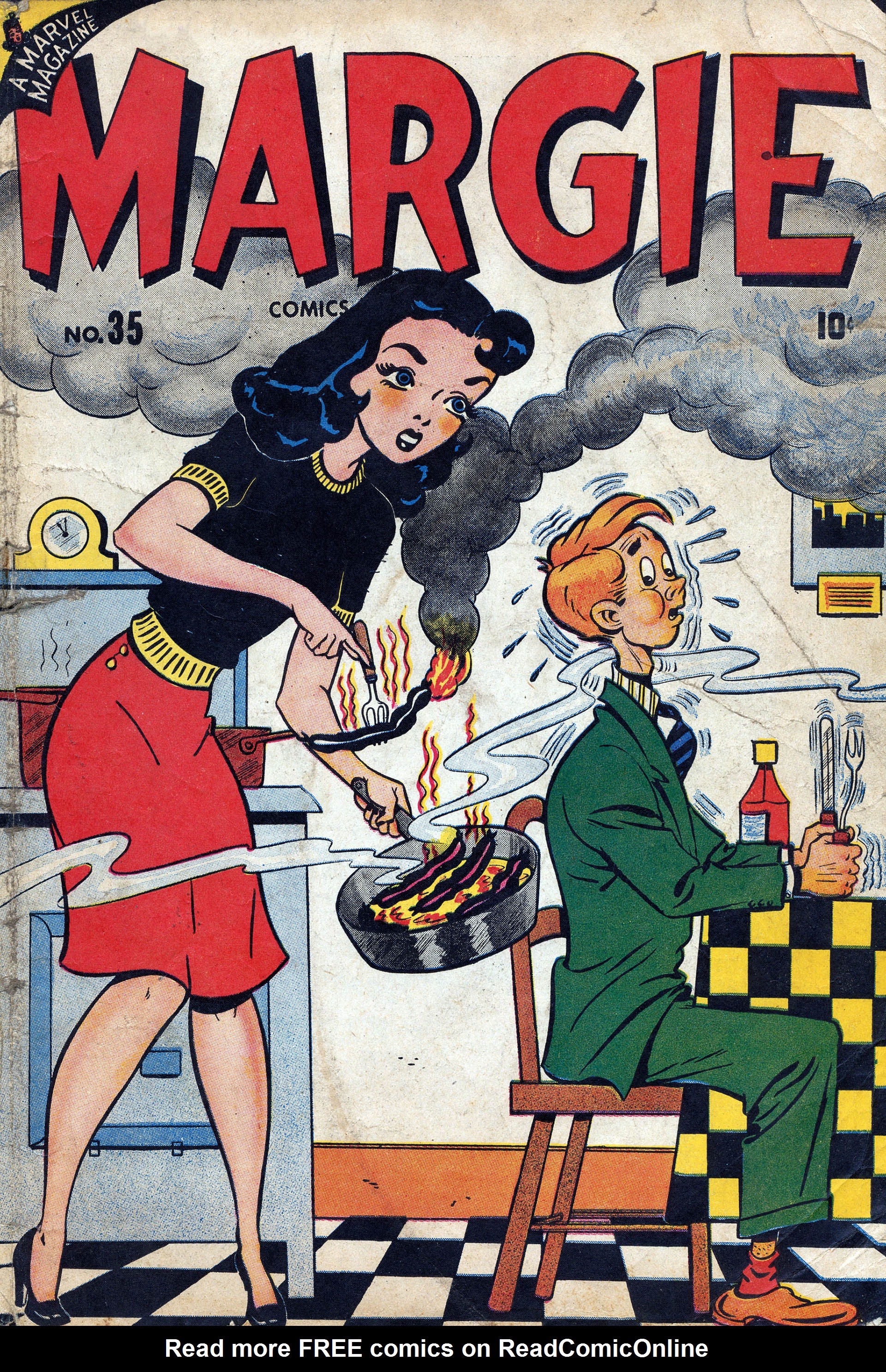 Read online Margie Comics comic -  Issue #35 - 1