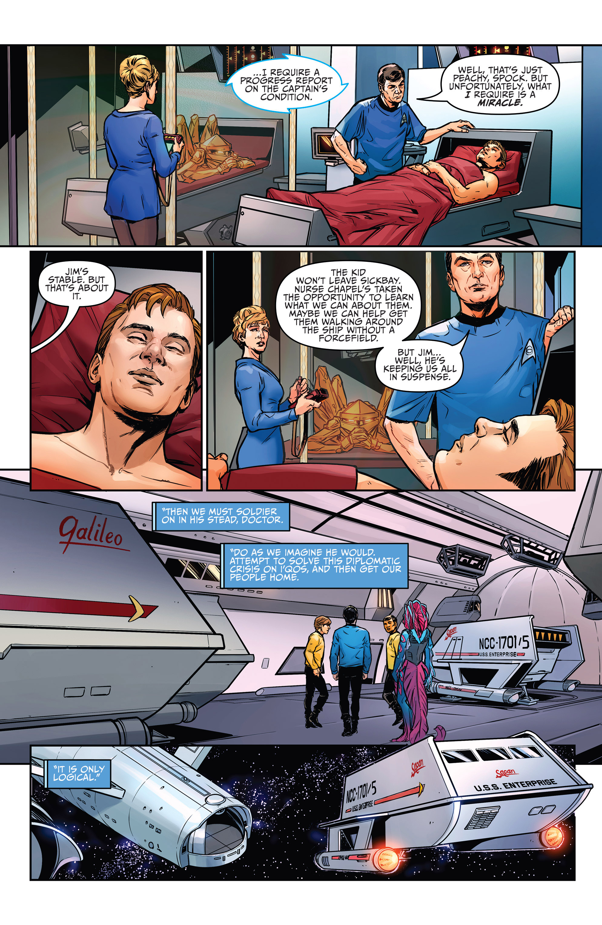 Read online Star Trek: Year Five comic -  Issue #9 - 7