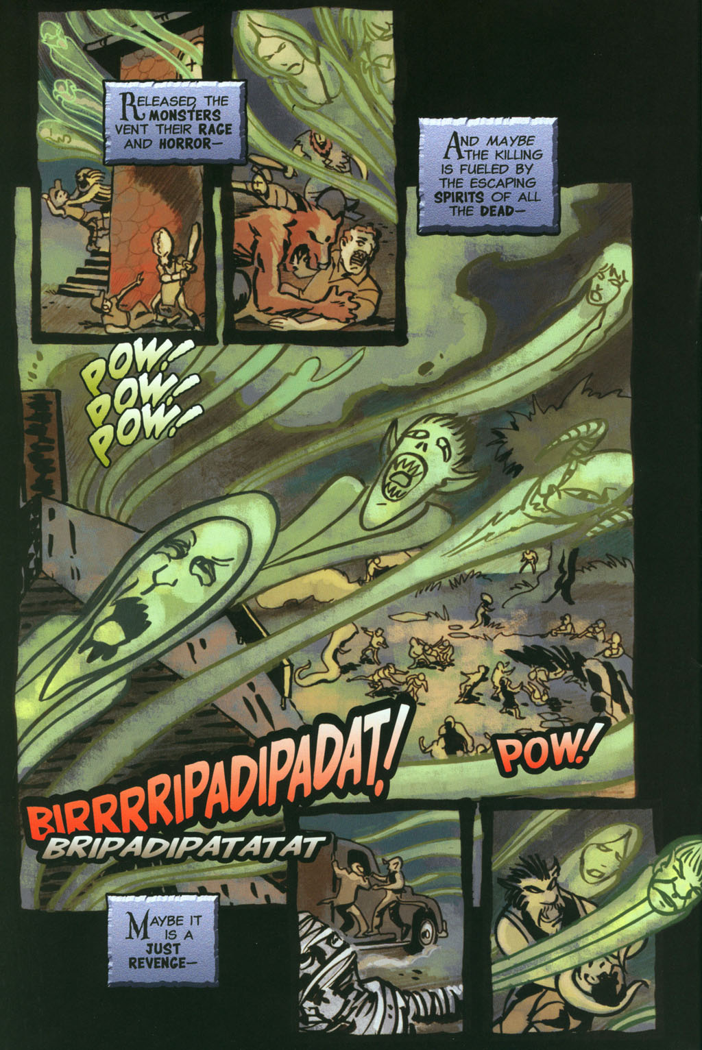 Read online Frankenstein Mobster comic -  Issue #6 - 13