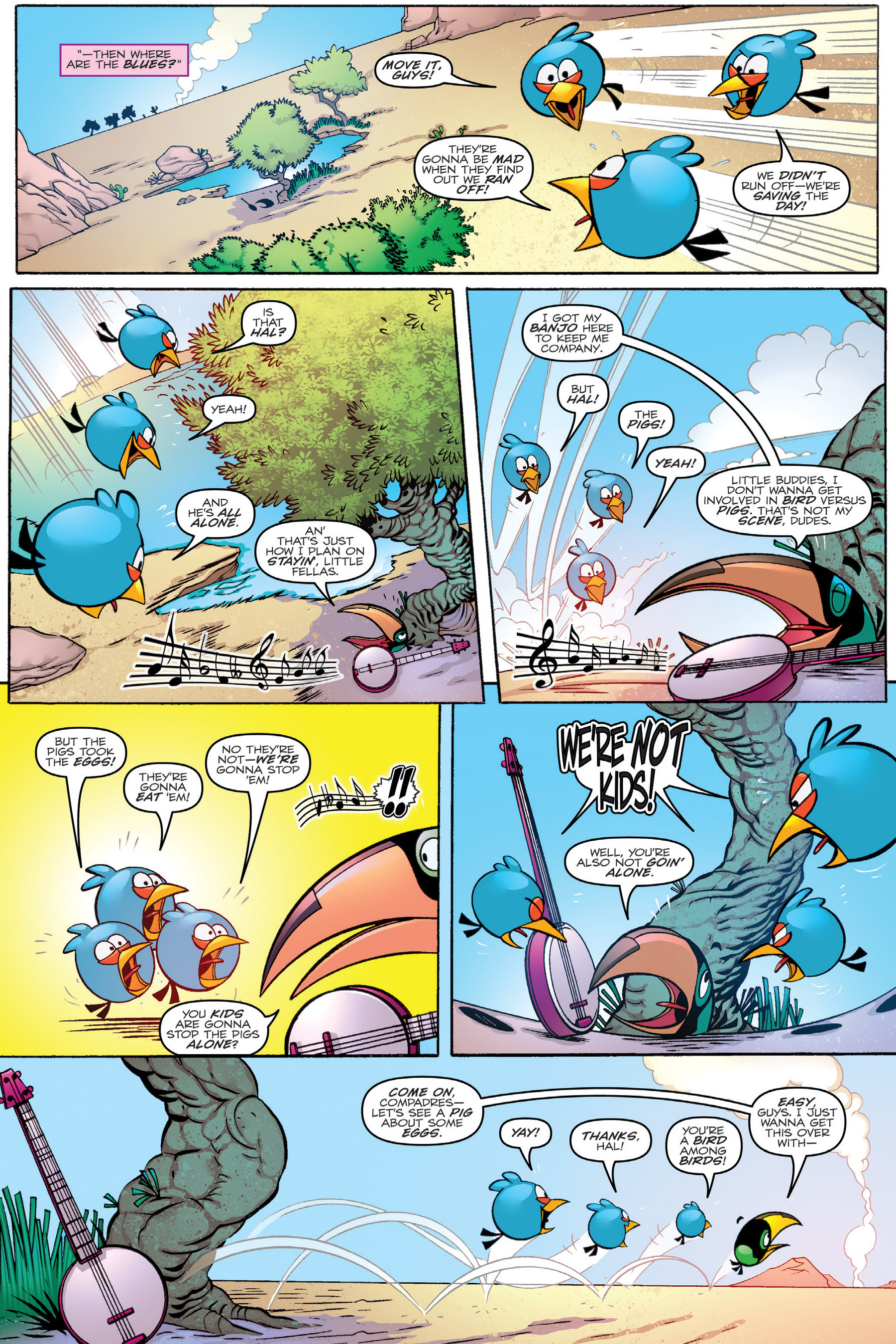 Read online Angry Birds Transformers: Age of Eggstinction comic -  Issue # Full - 14