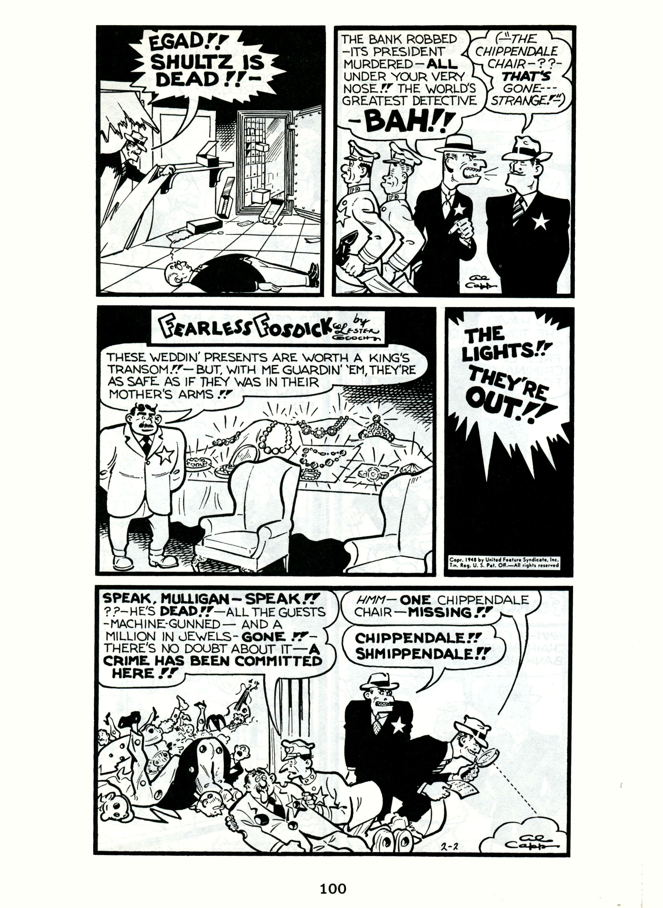 Read online Fearless Fosdick comic -  Issue # TPB - 101