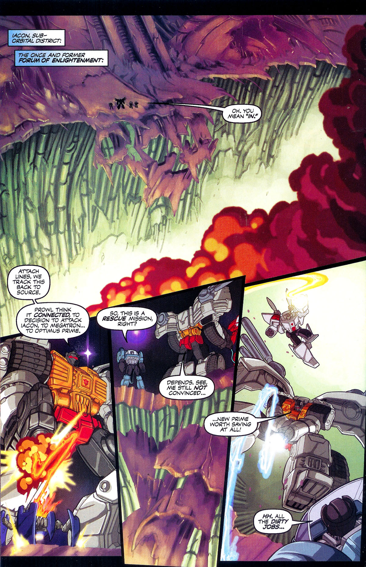 Read online Transformers: The War Within comic -  Issue #4 - 20