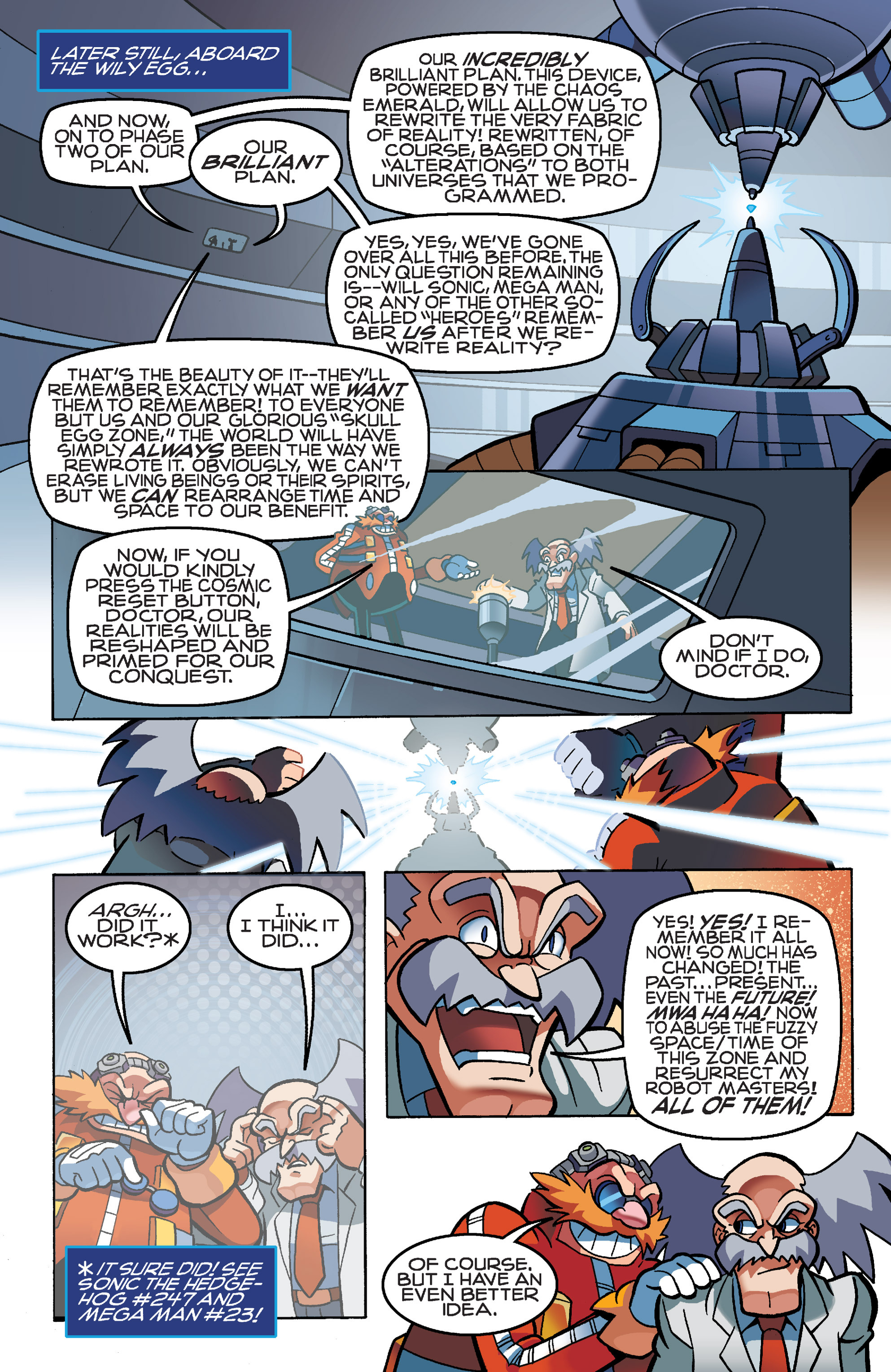 Read online Sonic Mega Man Worlds Collide comic -  Issue # Vol 1 - 23