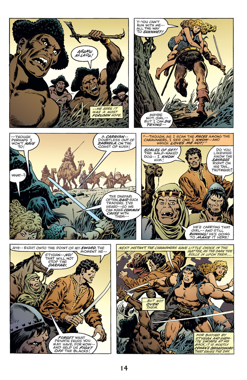Read online The Chronicles of Conan comic -  Issue # TPB 14 (Part 1) - 14
