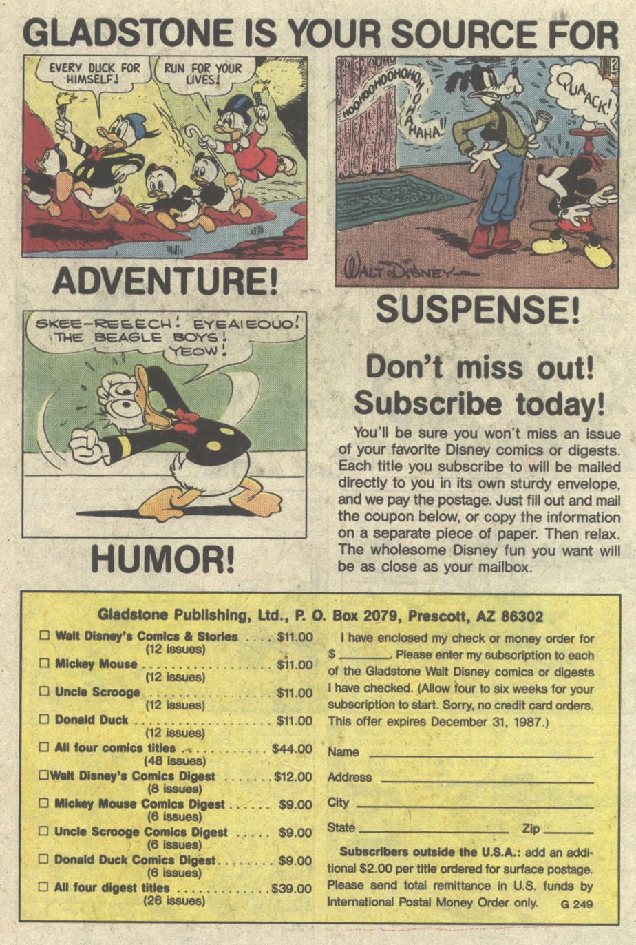 Read online Walt Disney's Comics and Stories comic -  Issue #523 - 10