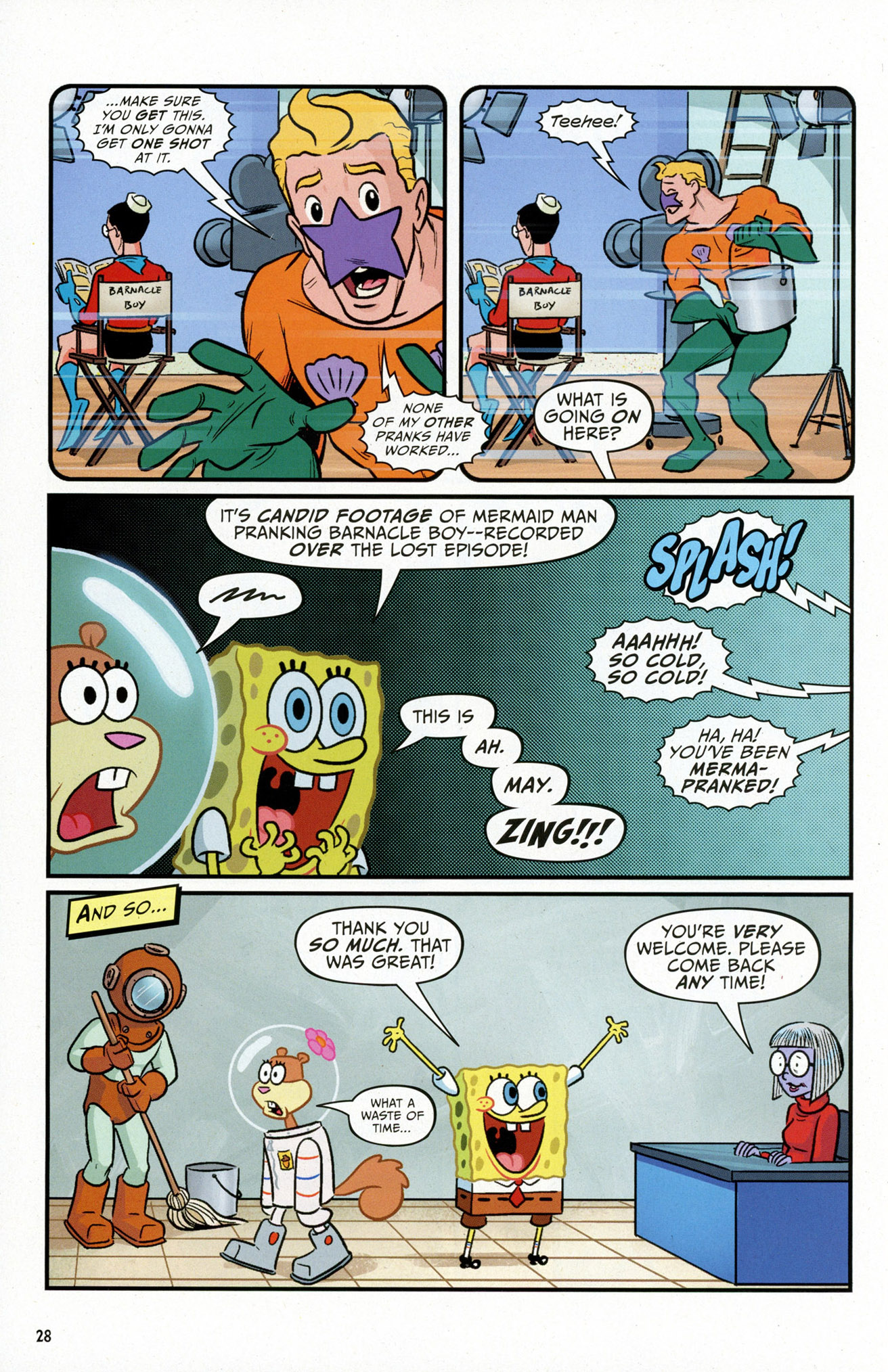 Read online SpongeBob Comics comic -  Issue #64 - 30