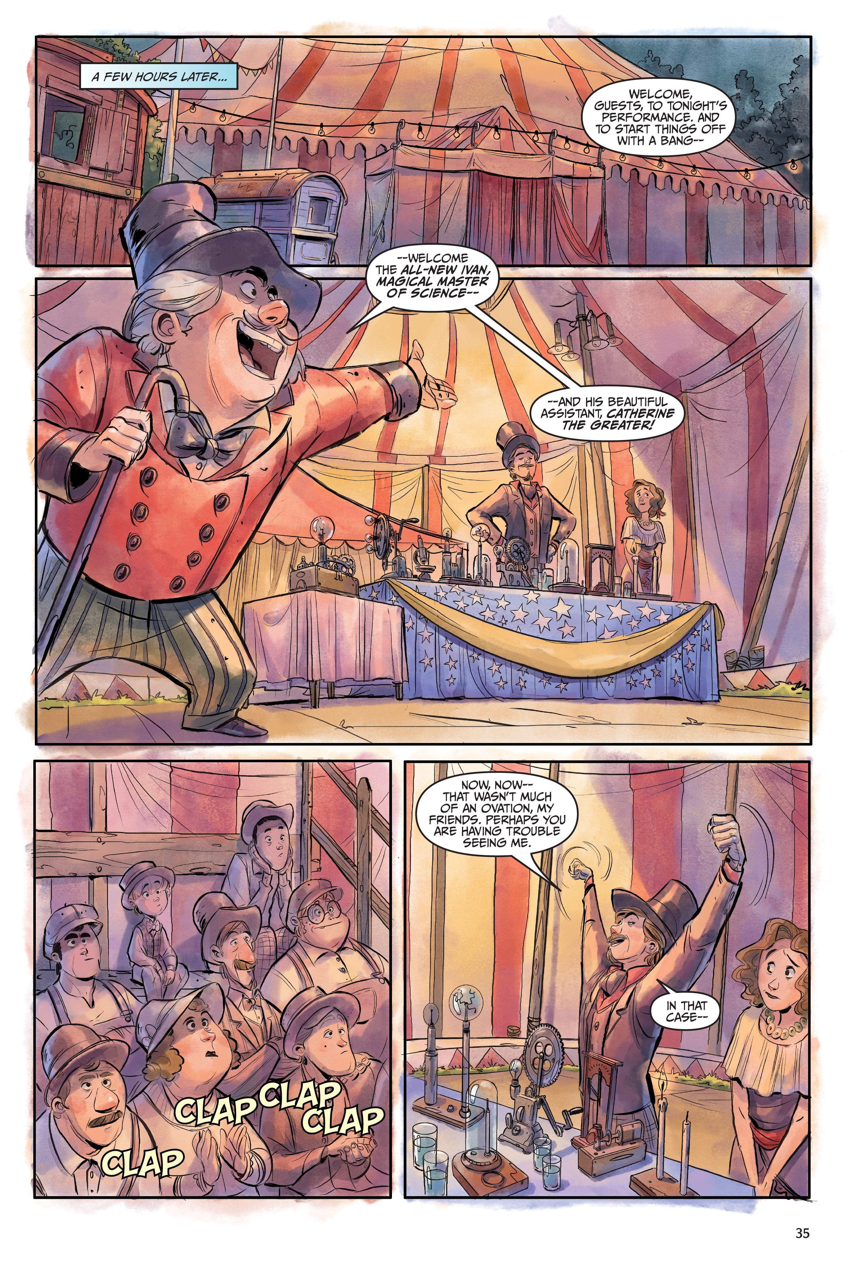 Read online Disney Dumbo: Friends in High Places comic -  Issue # Full - 36