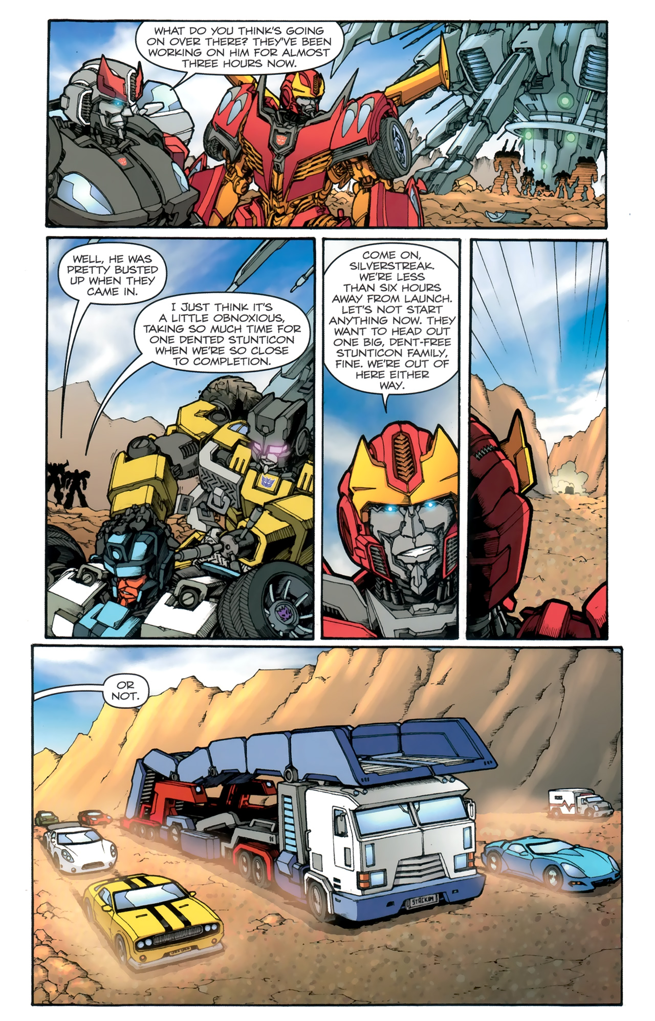 Read online The Transformers (2009) comic -  Issue #5 - 19