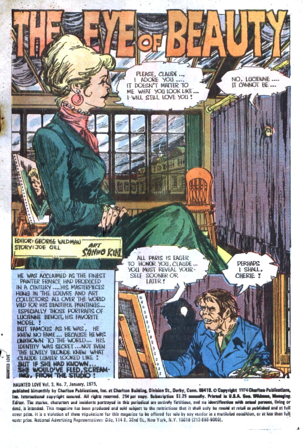 Read online Haunted Love (1973) comic -  Issue #7 - 3