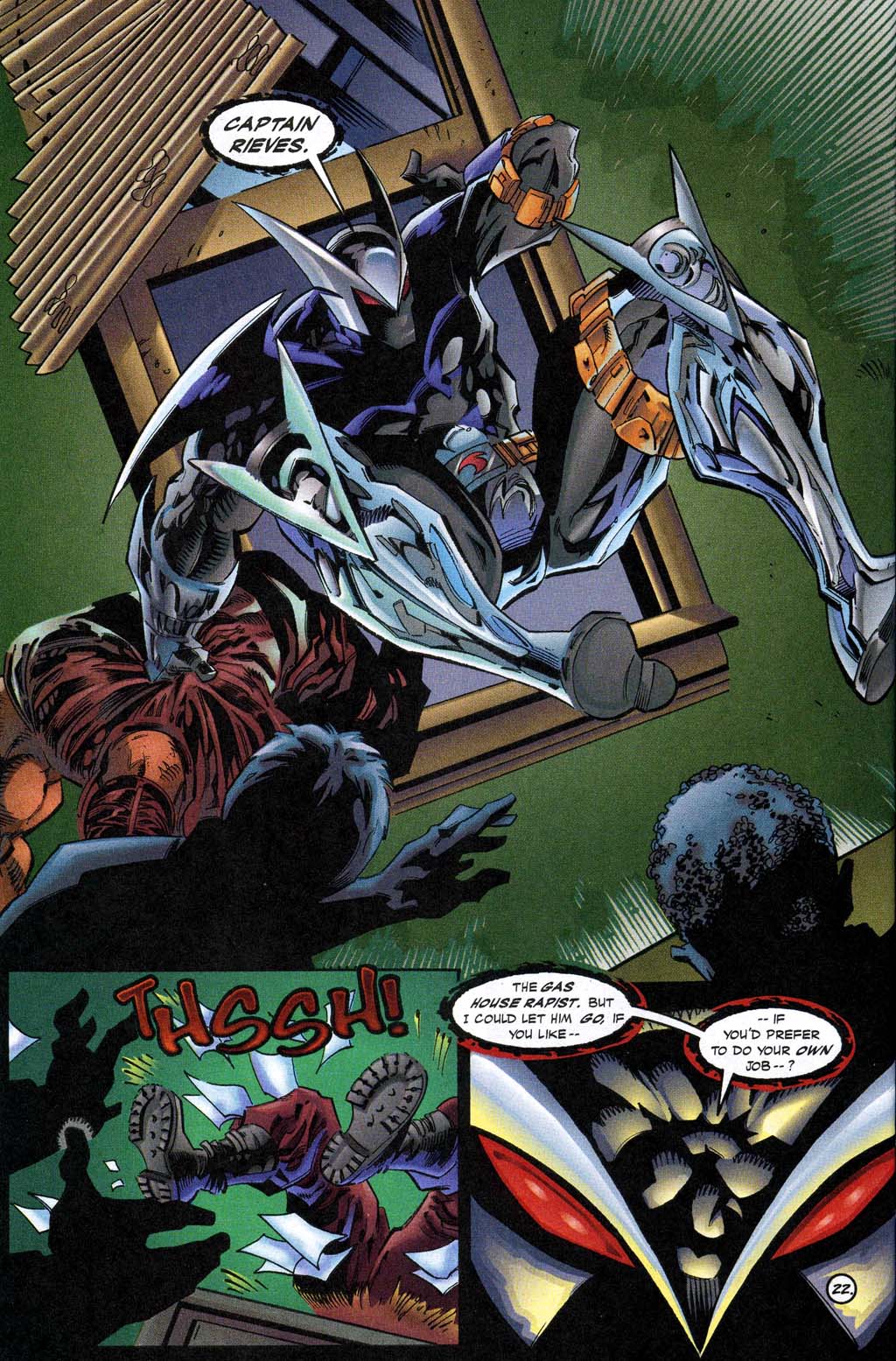 Read online The New Shadowhawk comic -  Issue #6 - 23
