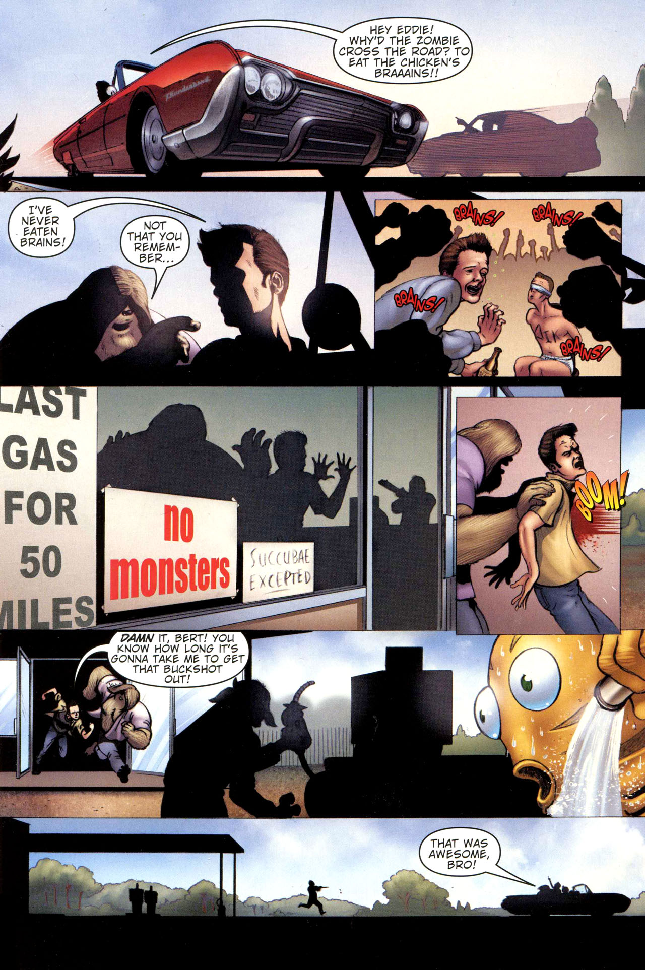 Read online Urban Monsters comic -  Issue #1 - 20