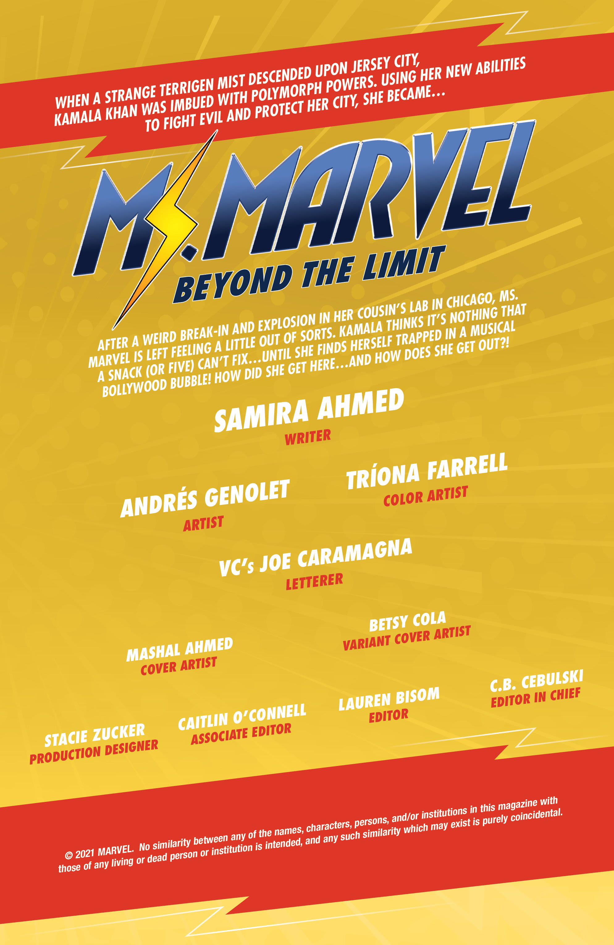 Read online Ms. Marvel: Beyond the Limit comic -  Issue #2 - 2