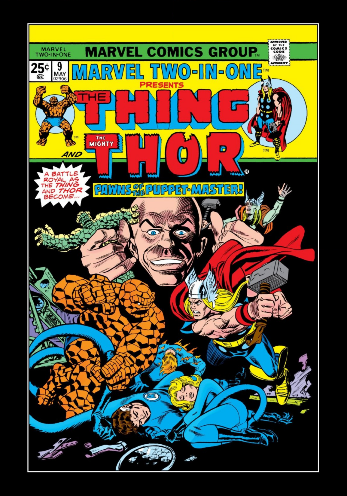 Read online Marvel Masterworks: Marvel Two-In-One comic -  Issue # TPB 1 (Part 3) - 1