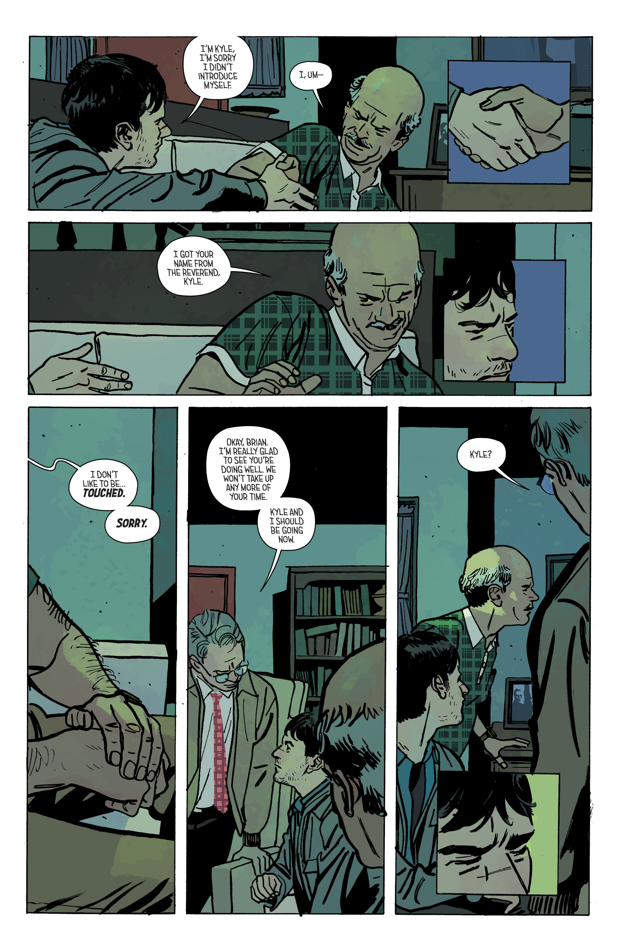 Read online Outcast by Kirkman & Azaceta comic -  Issue #8 - 7