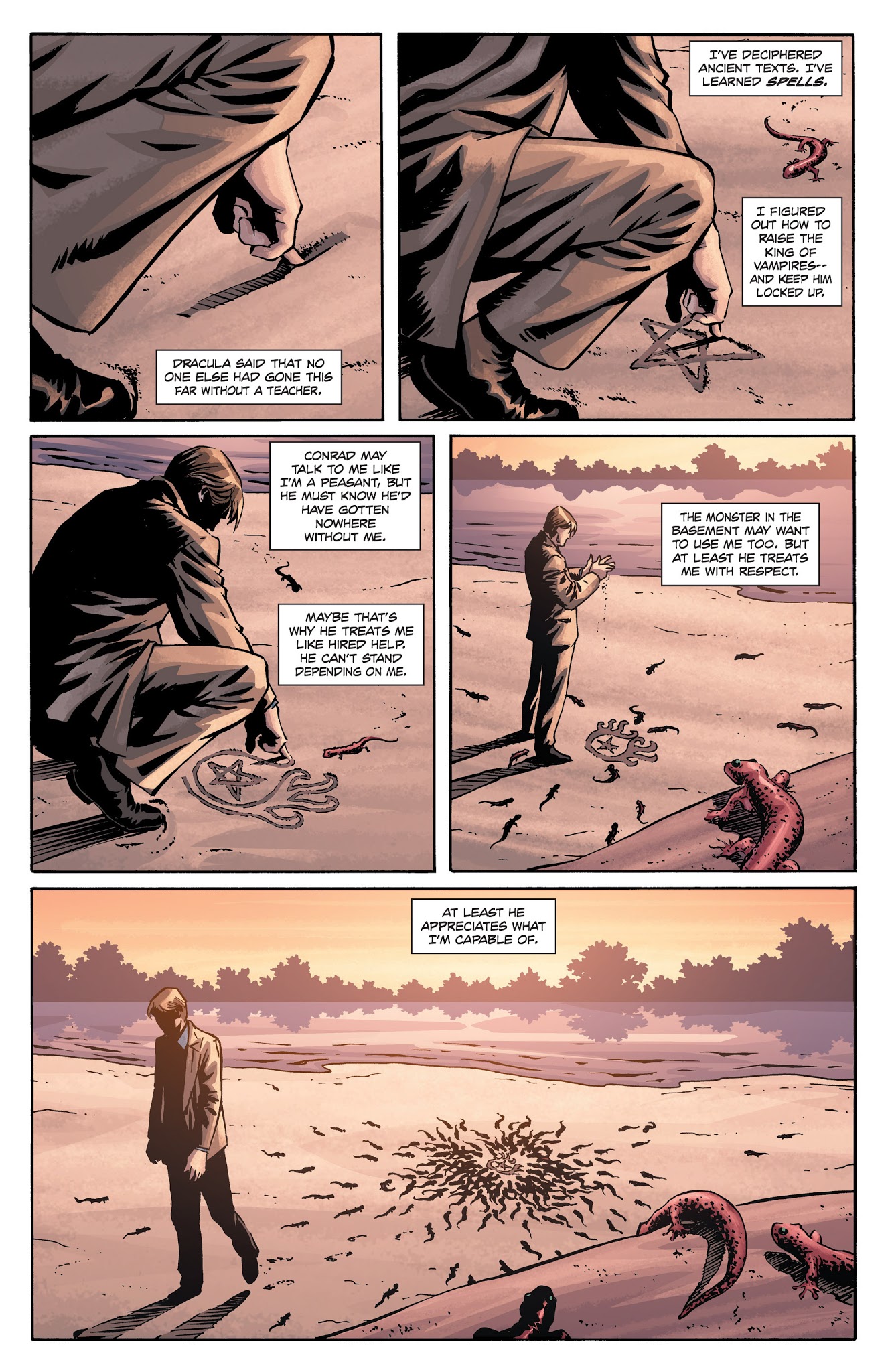 Read online Dracula: The Company of Monsters comic -  Issue # TPB 1 - 68
