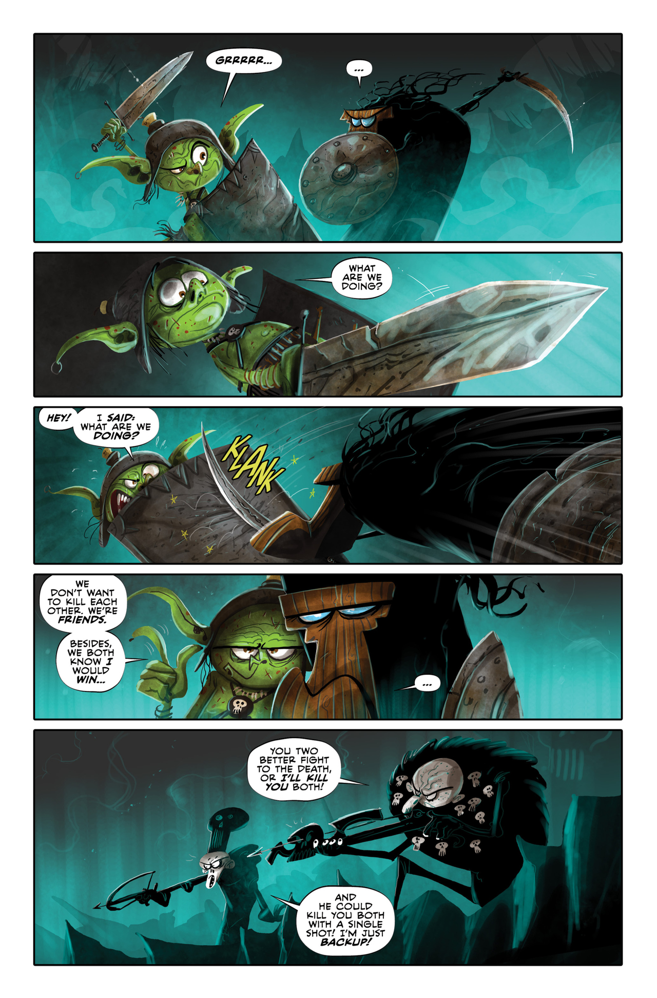 Read online Claim comic -  Issue #4 - 13