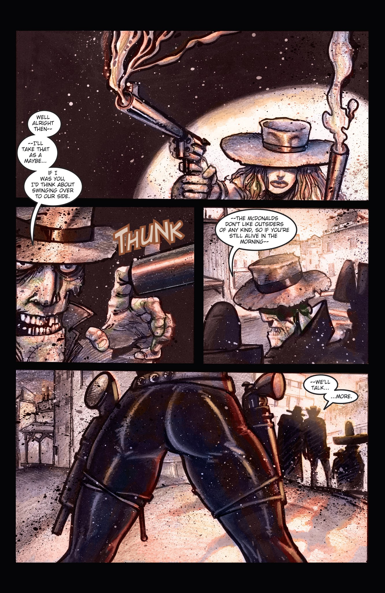 Read online Fistful of Blood comic -  Issue #1 - 23