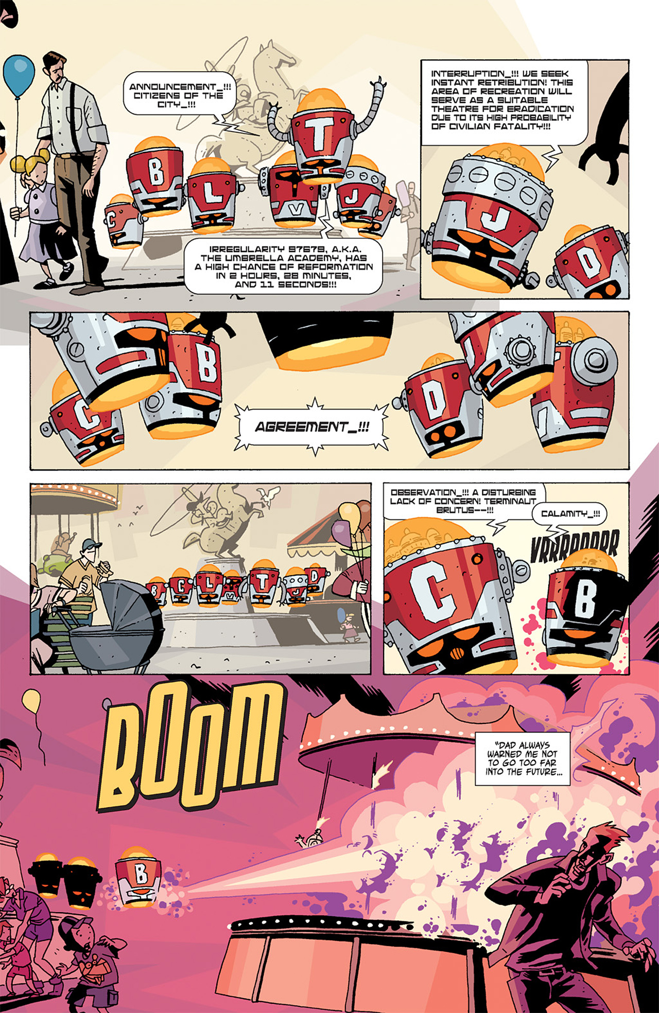 Read online The Umbrella Academy: Apocalypse Suite comic -  Issue #2 - 6