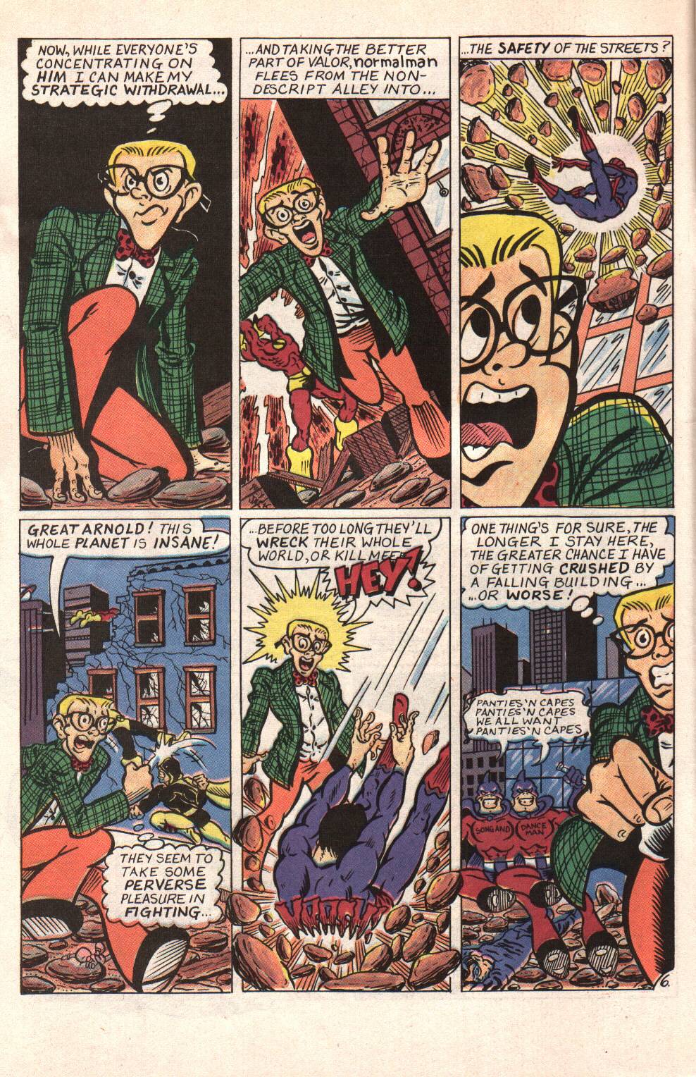 Read online Normalman comic -  Issue #1 - 8