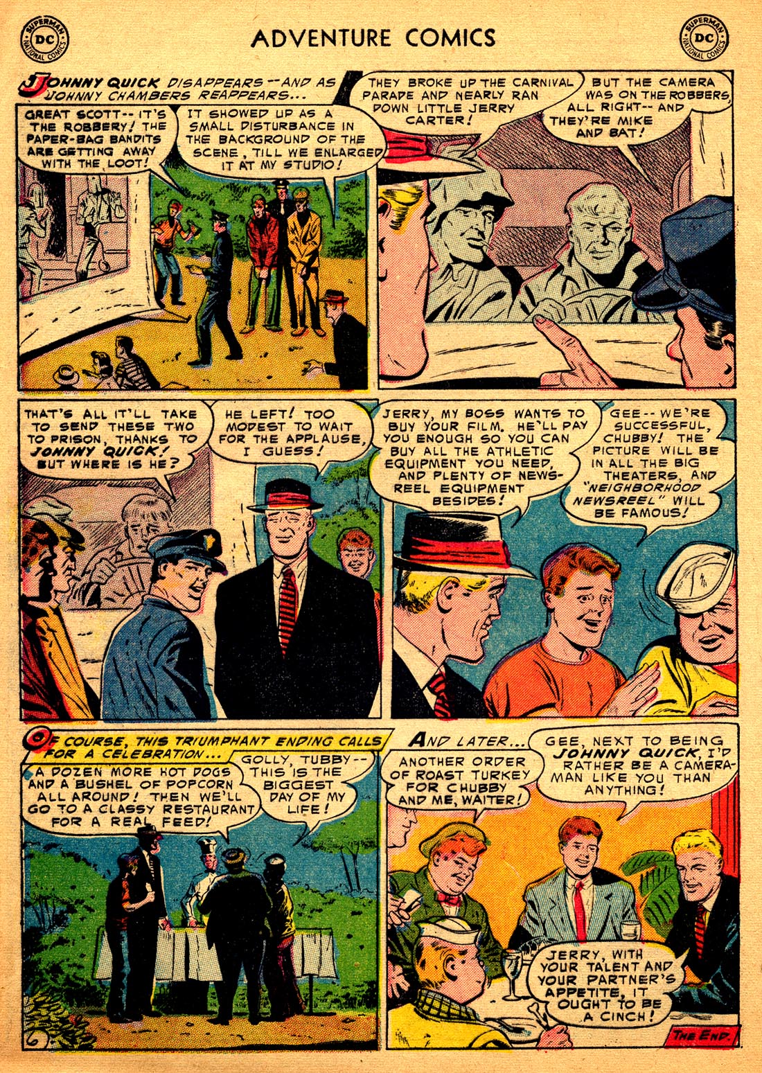 Read online Adventure Comics (1938) comic -  Issue #206 - 32