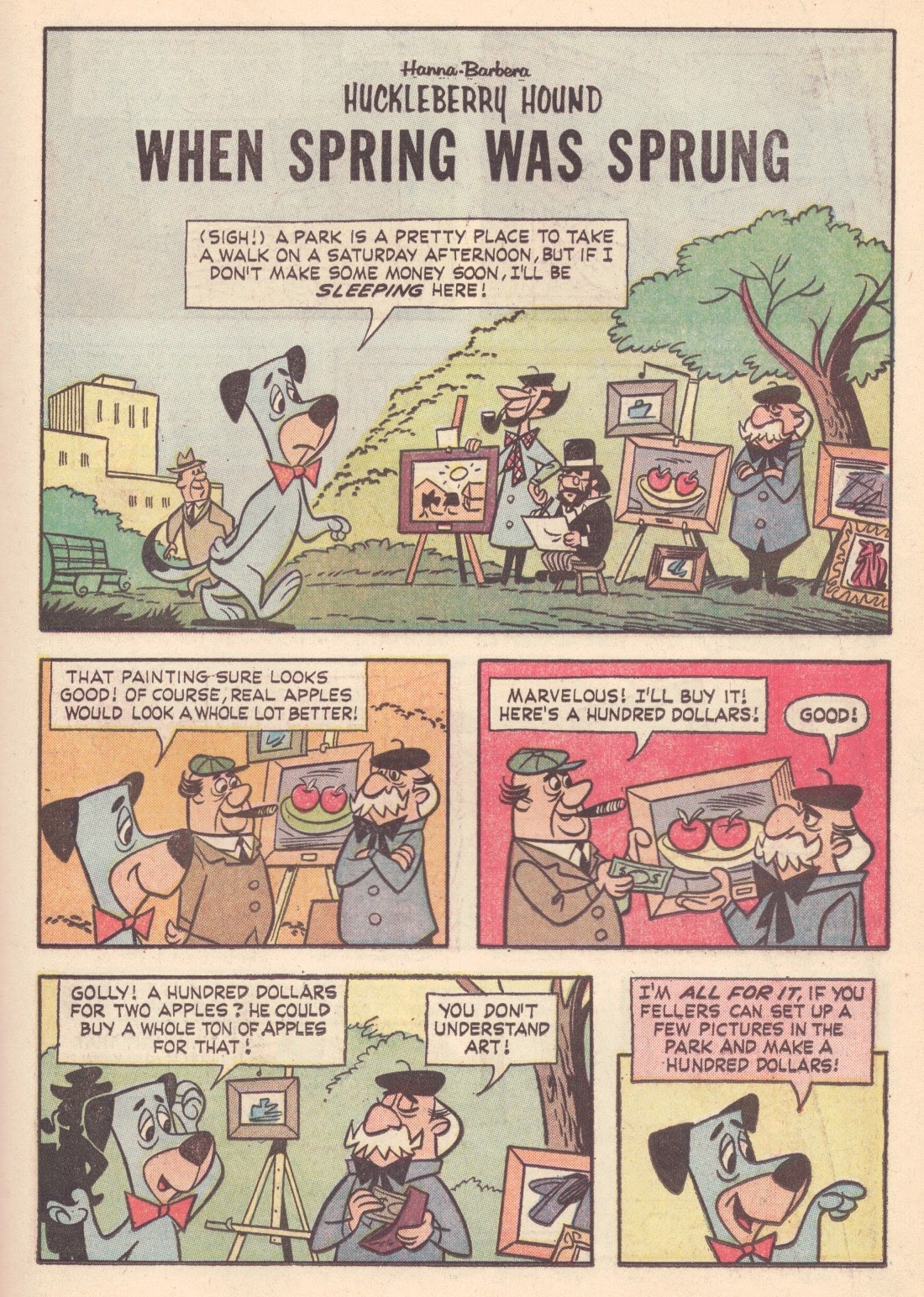 Read online Huckleberry Hound (1960) comic -  Issue #24 - 15