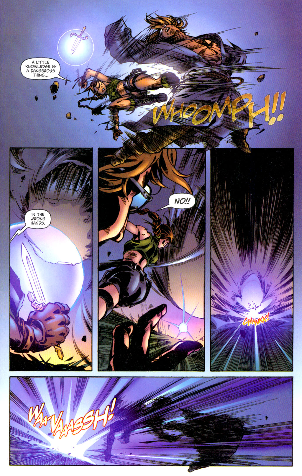 Read online Tomb Raider: The Series comic -  Issue #39 - 22