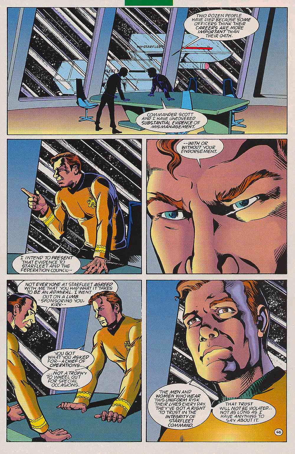 Read online Star Trek (1989) comic -  Issue #75 - 46