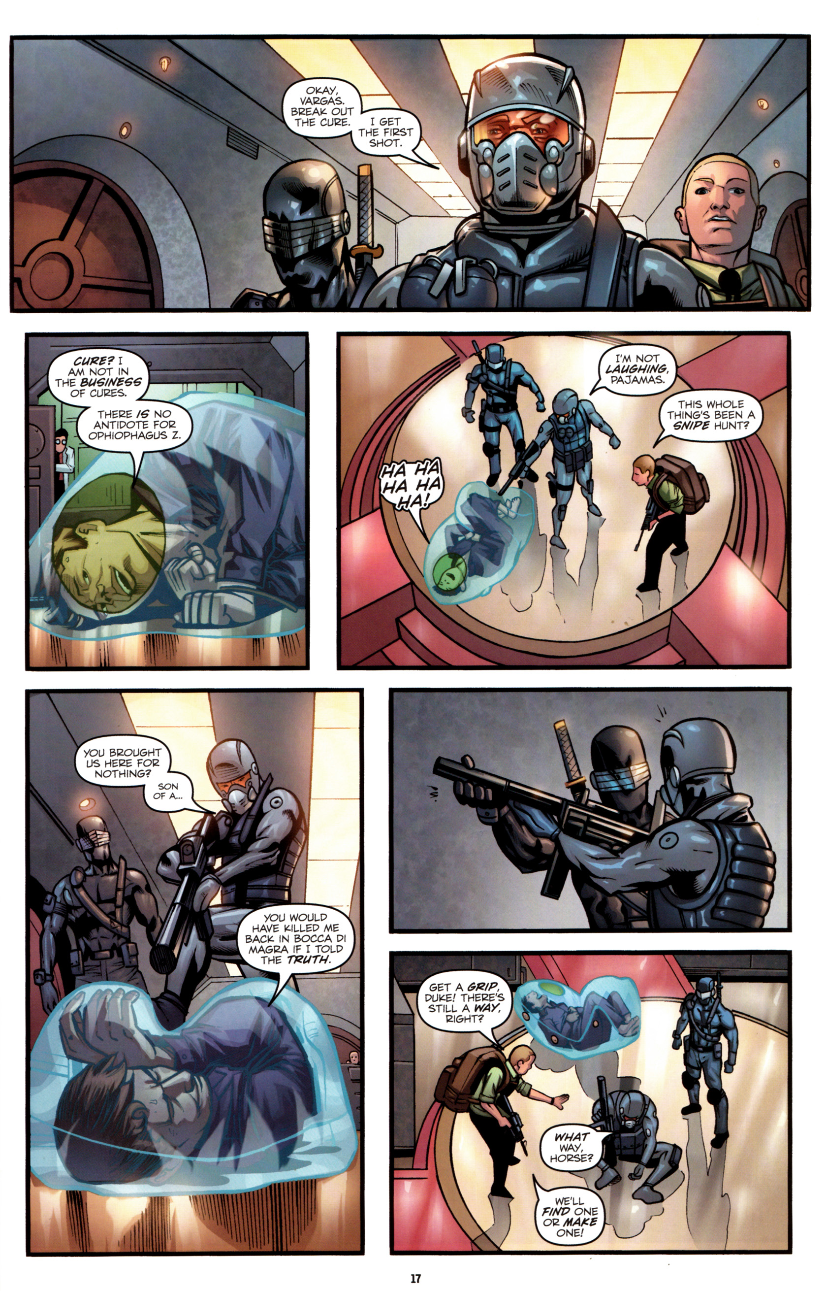 Read online G.I. Joe: Snake Eyes comic -  Issue #7 - 20