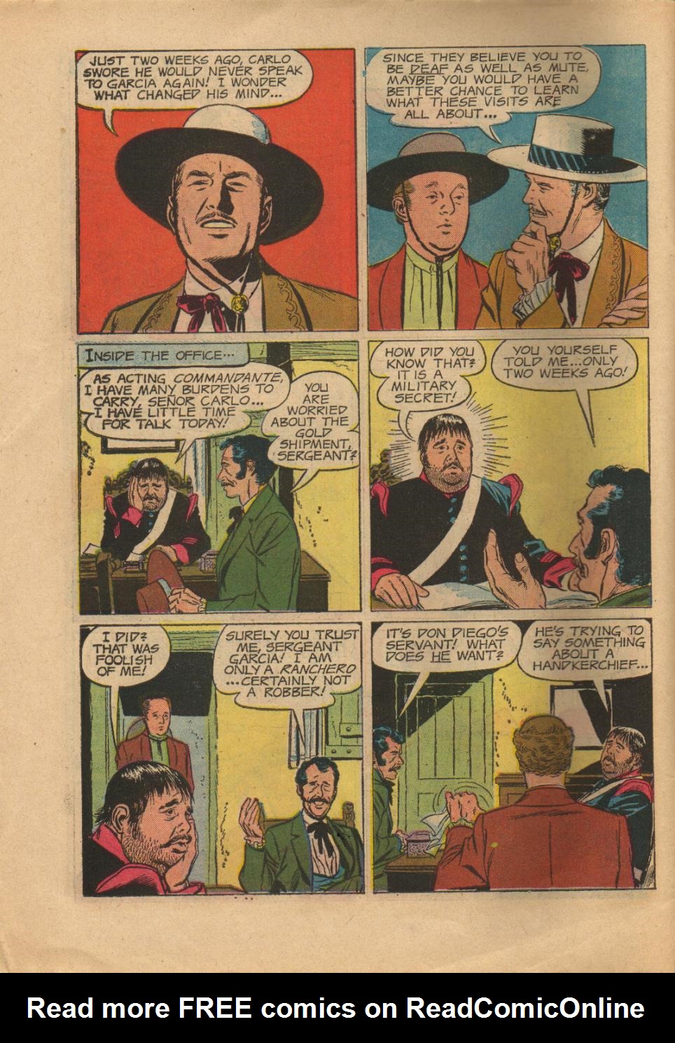 Read online Zorro (1966) comic -  Issue #3 - 6