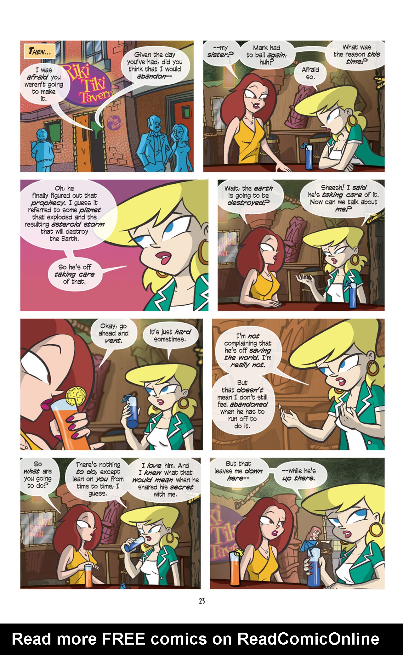 Read online Love and Capes comic -  Issue #5 - 24