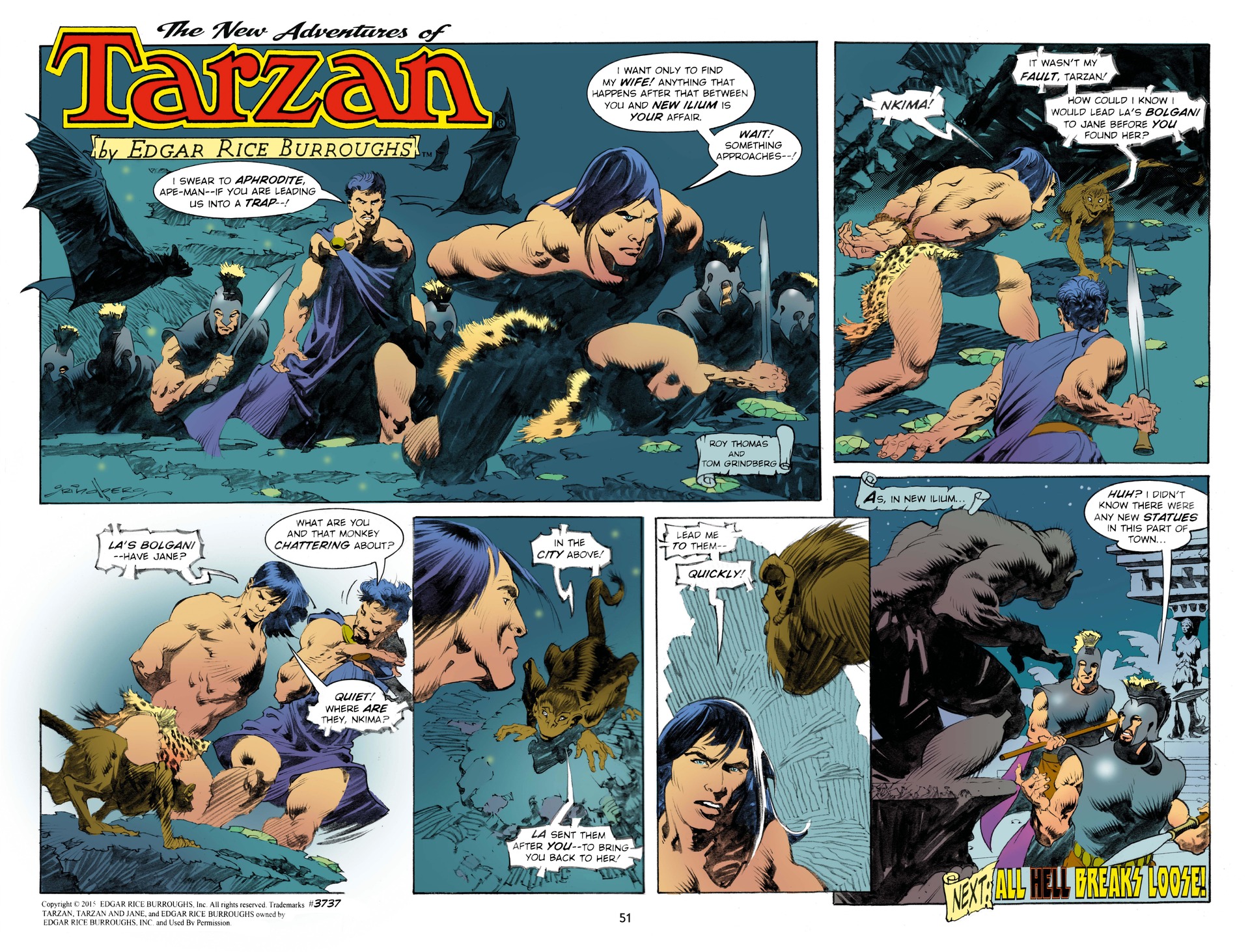 Read online Tarzan: The New Adventures comic -  Issue # TPB - 53