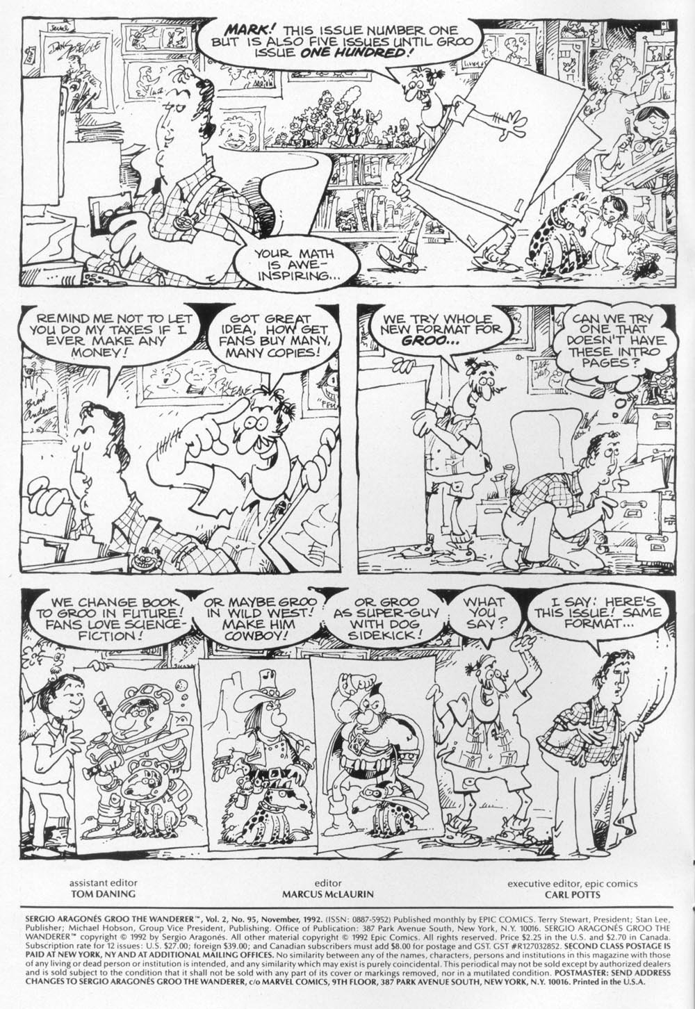 Read online Sergio Aragonés Groo the Wanderer comic -  Issue #95 - 2