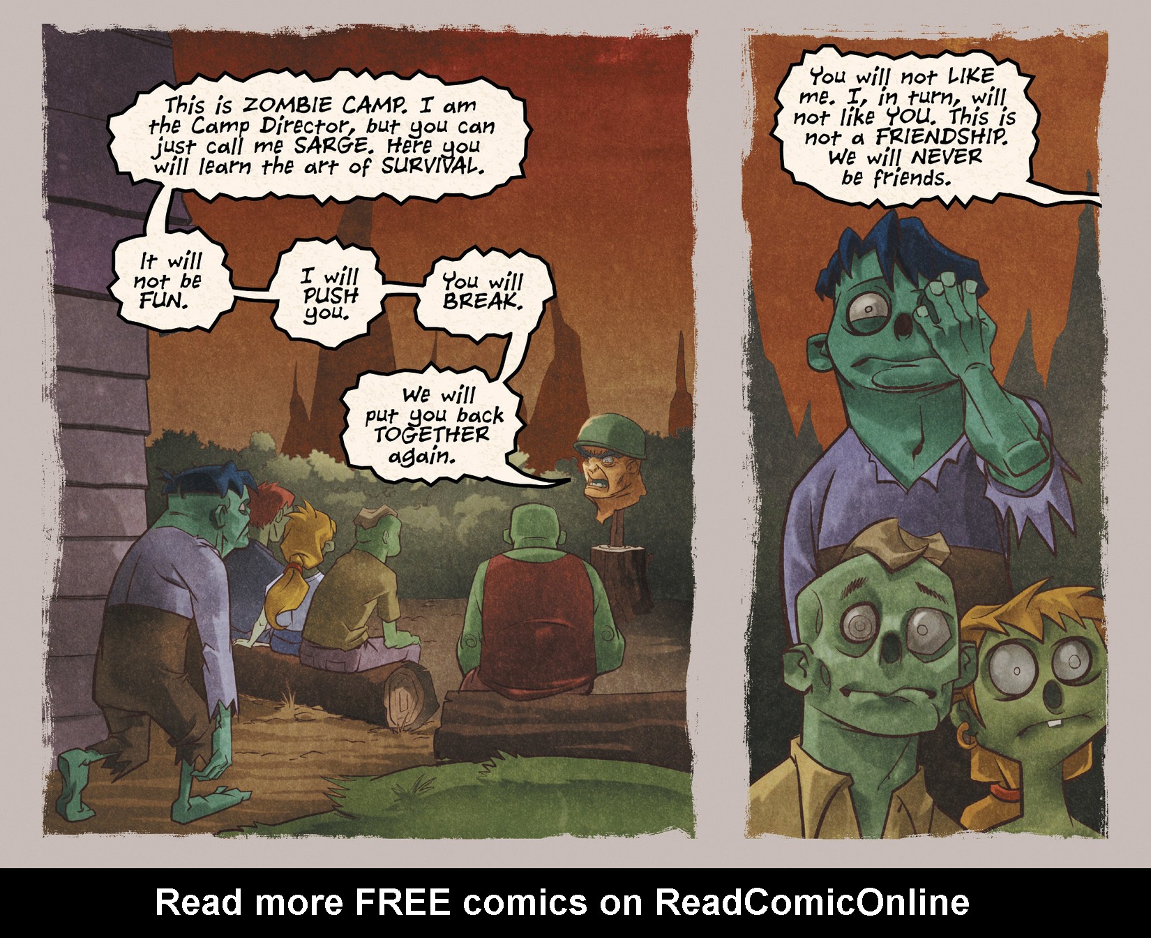 Read online Zombie Camp comic -  Issue #0 - 5