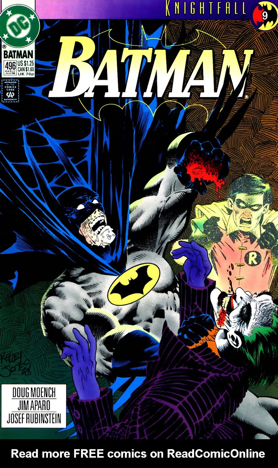 <{ $series->title }} issue Batman: Knightfall Broken Bat - Issue #9 - Page 1