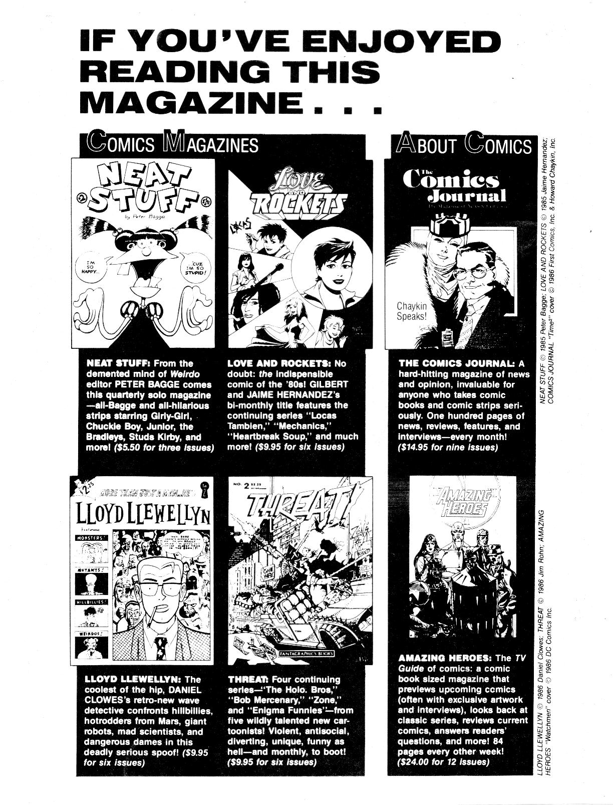 Read online Love and Rockets (1982) comic -  Issue #17 - 34