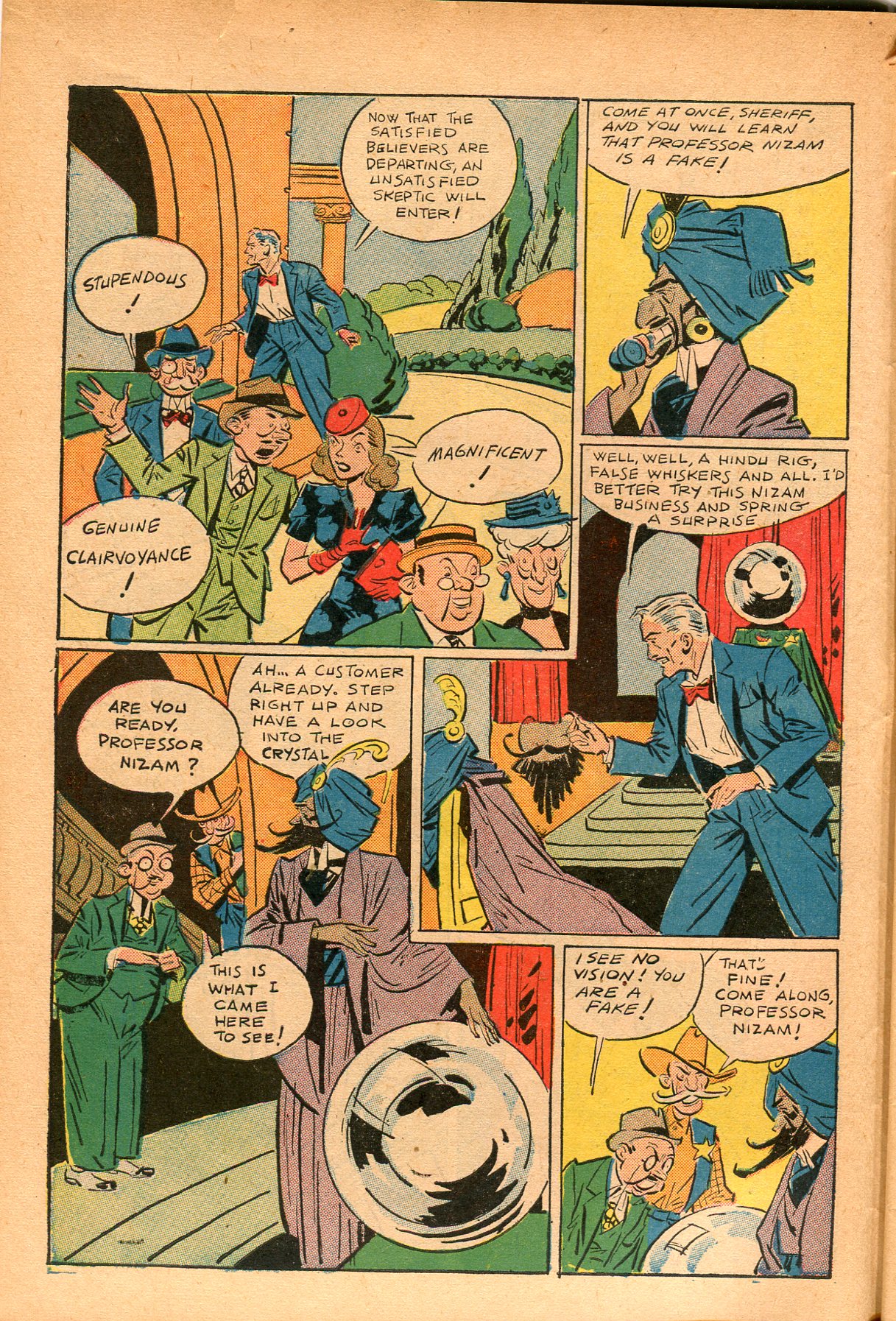 Read online Super-Magician Comics comic -  Issue #32 - 10