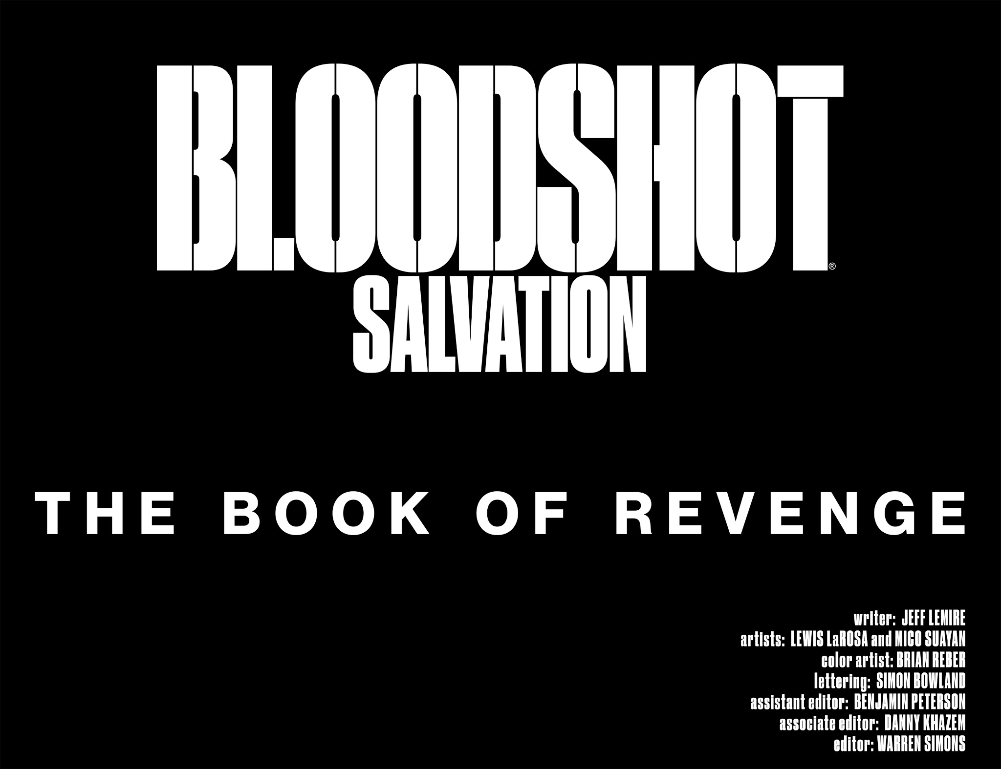 Read online Bloodshot Salvation comic -  Issue #1 - 8