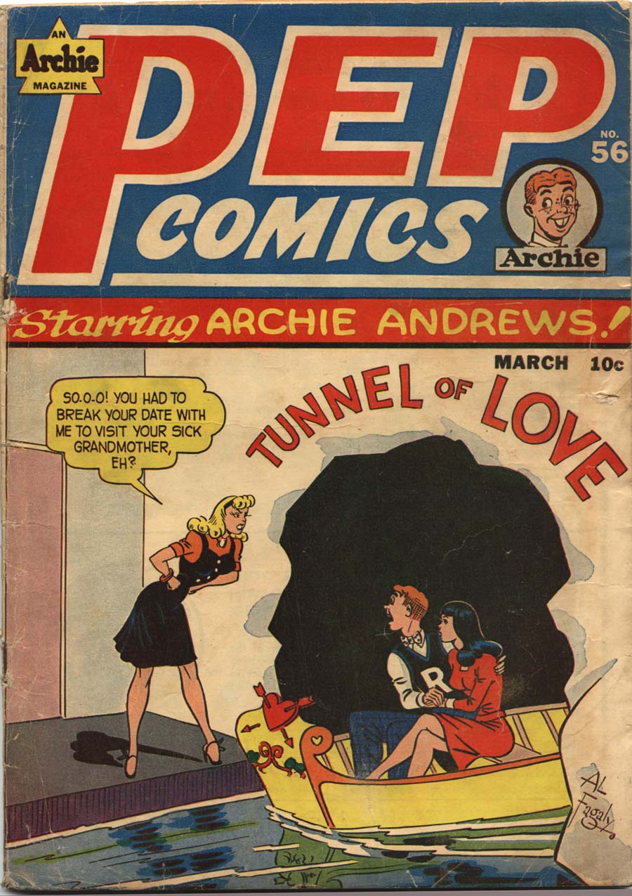 Read online Pep Comics comic -  Issue #56 - 1