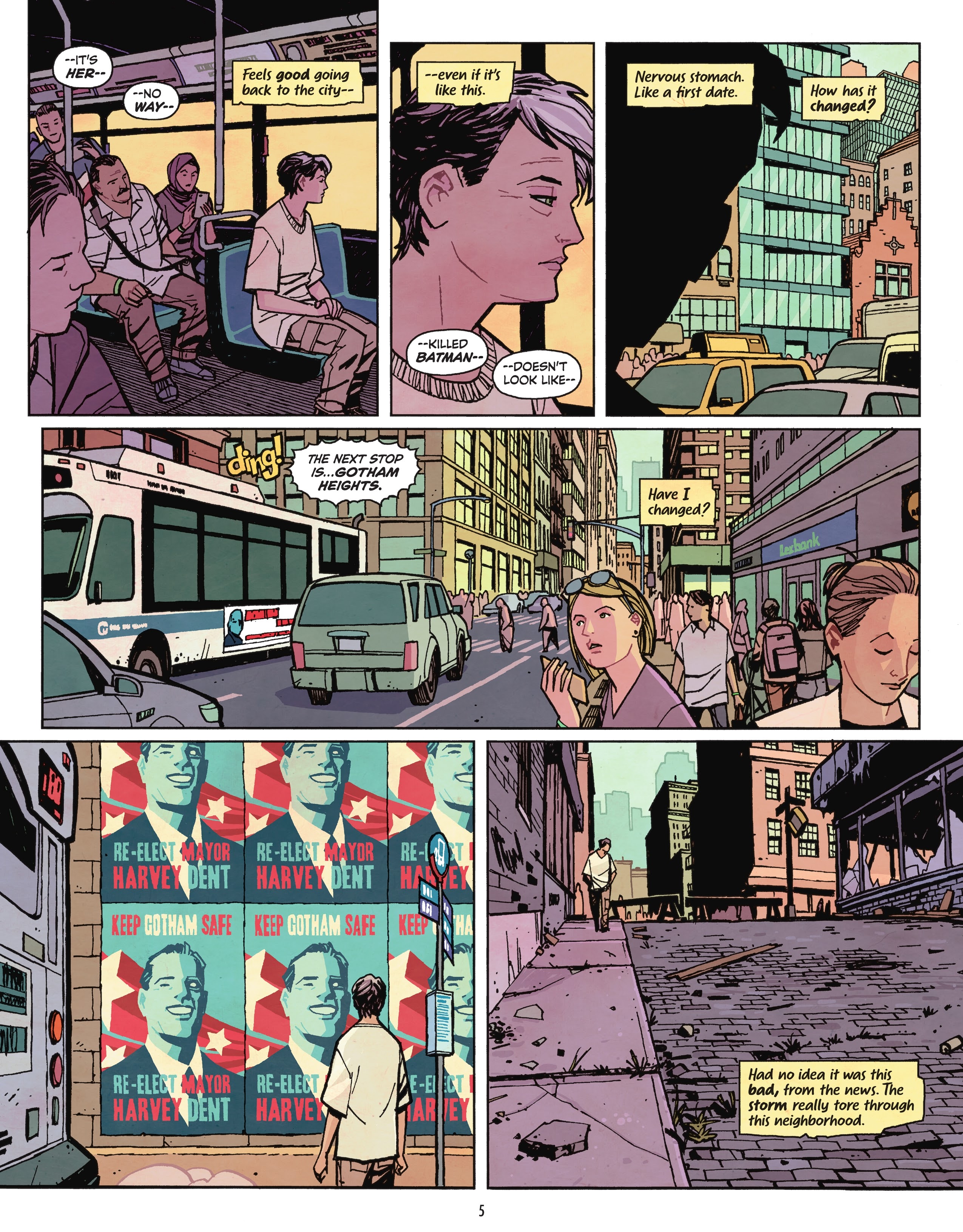 Read online Catwoman: Lonely City comic -  Issue #1 - 7