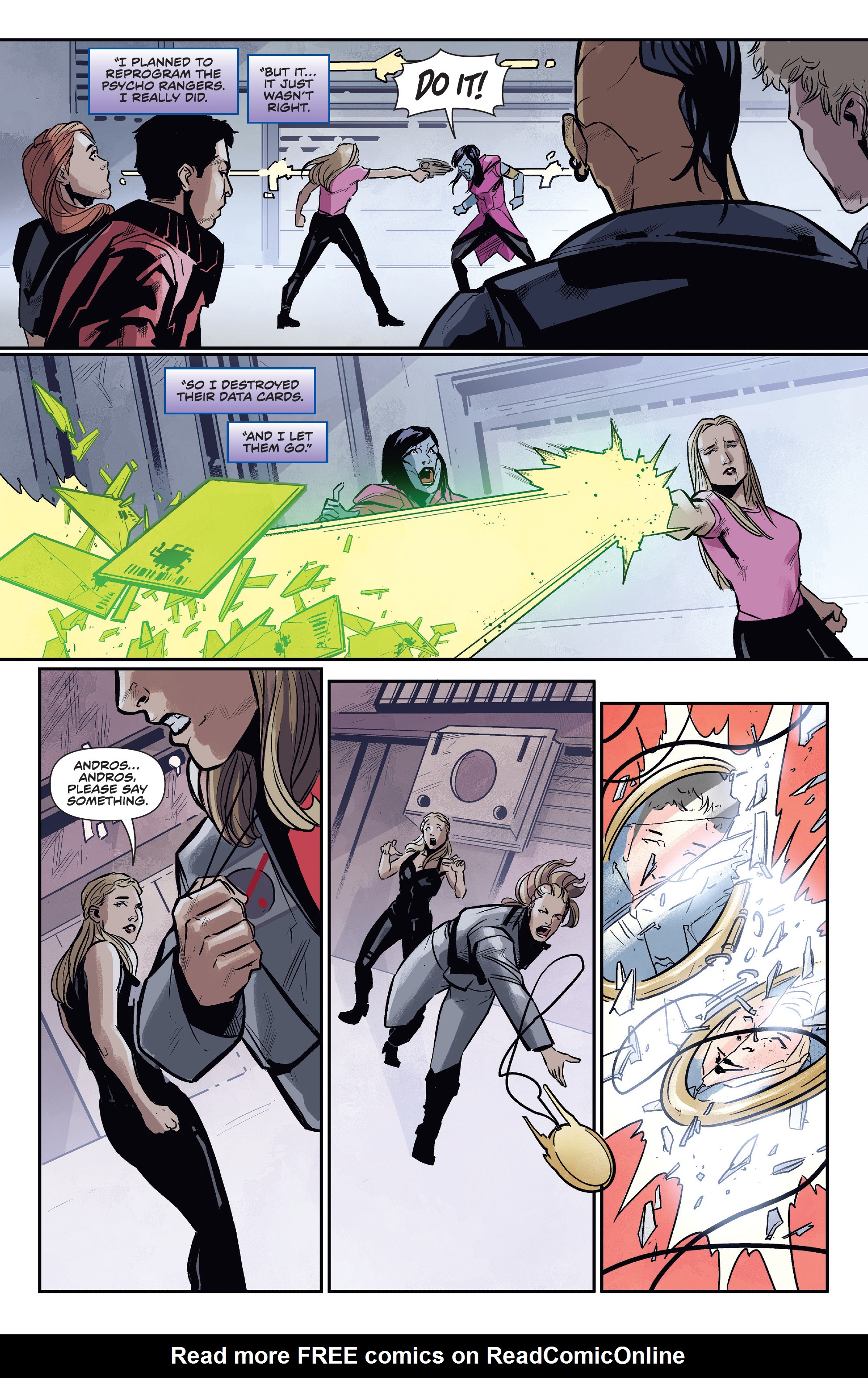 Read online Saban's Power Rangers: The Psycho Path comic -  Issue # TPB - 88