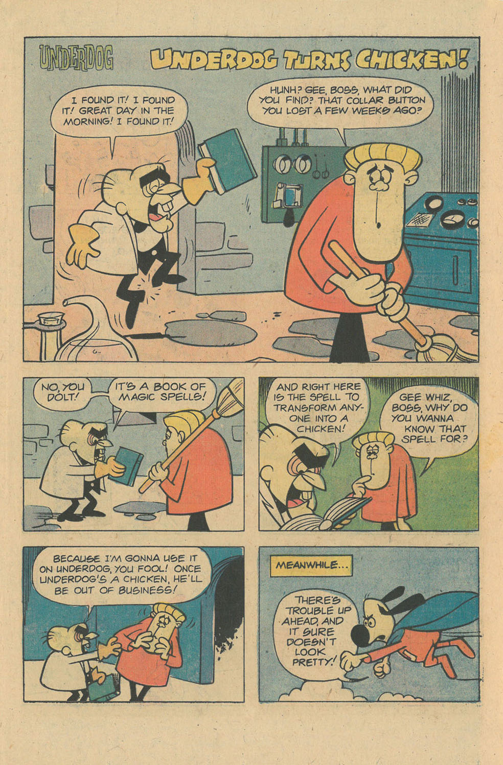 Read online Underdog (1975) comic -  Issue #9 - 11